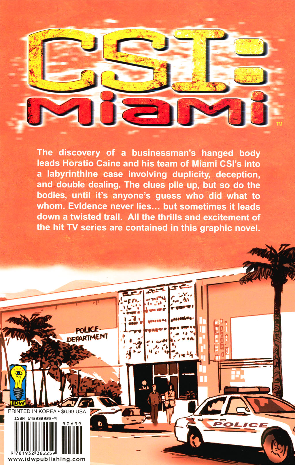 Read online CSI: Miami - Thou Shalt Not... comic -  Issue # Full - 45