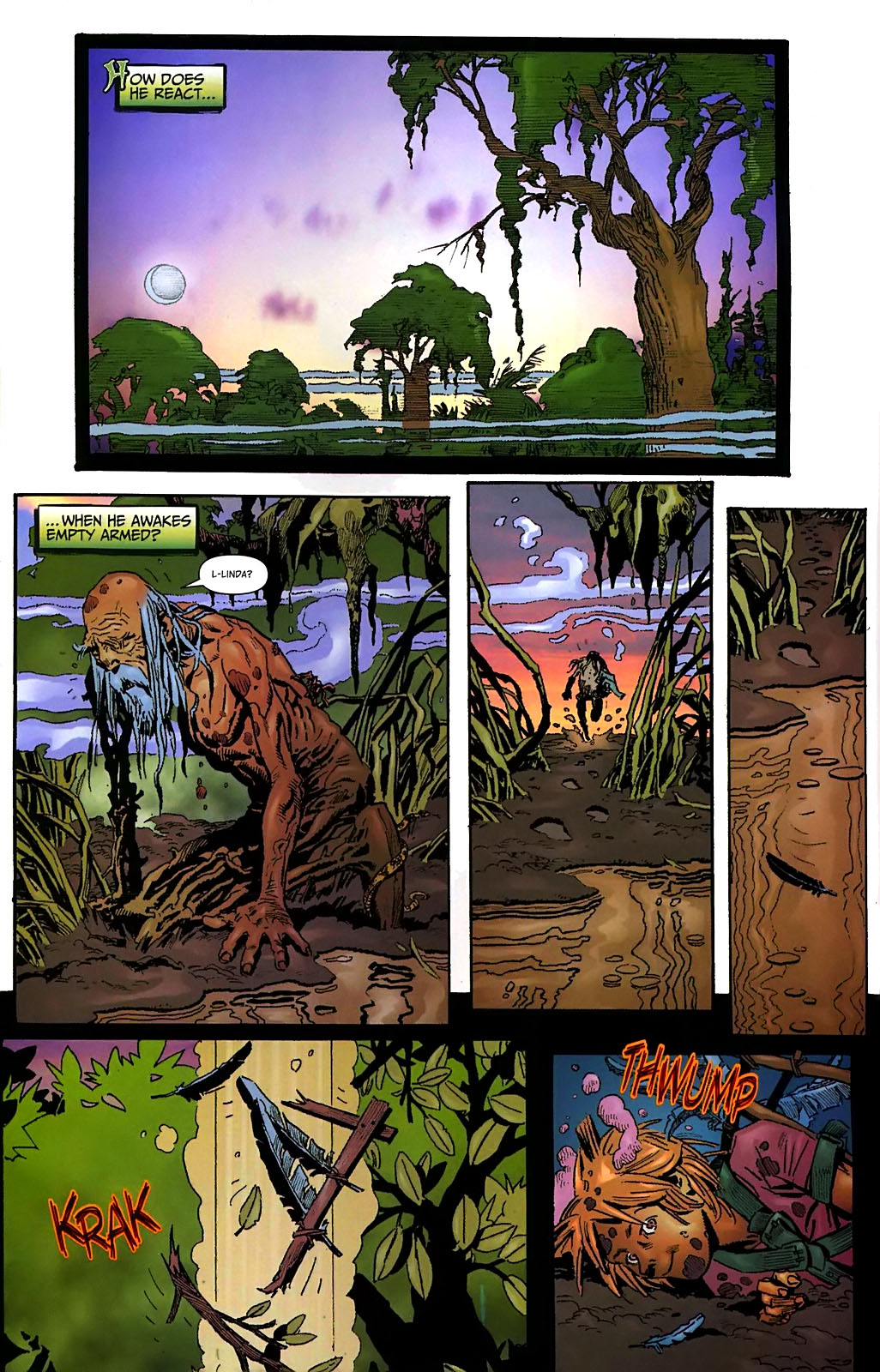 Read online Swamp Thing (2004) comic -  Issue #22 - 3