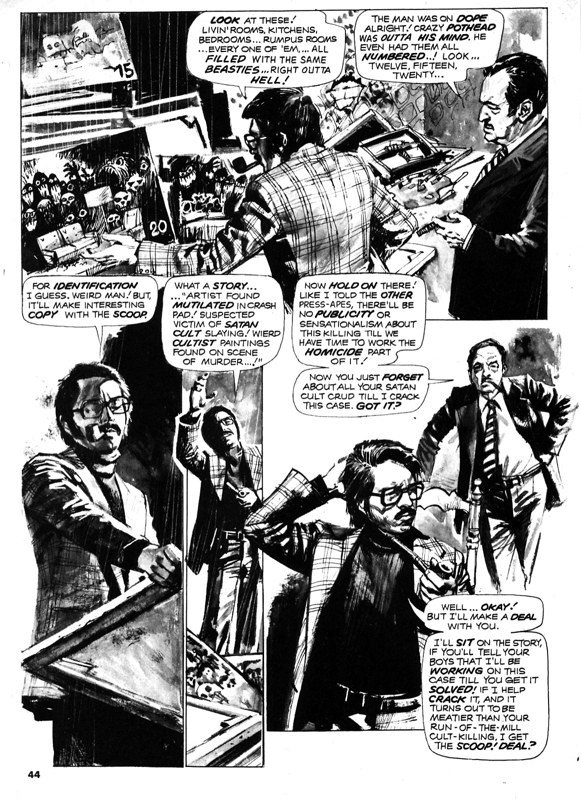 Read online Vampirella (1969) comic -  Issue #33 - 44