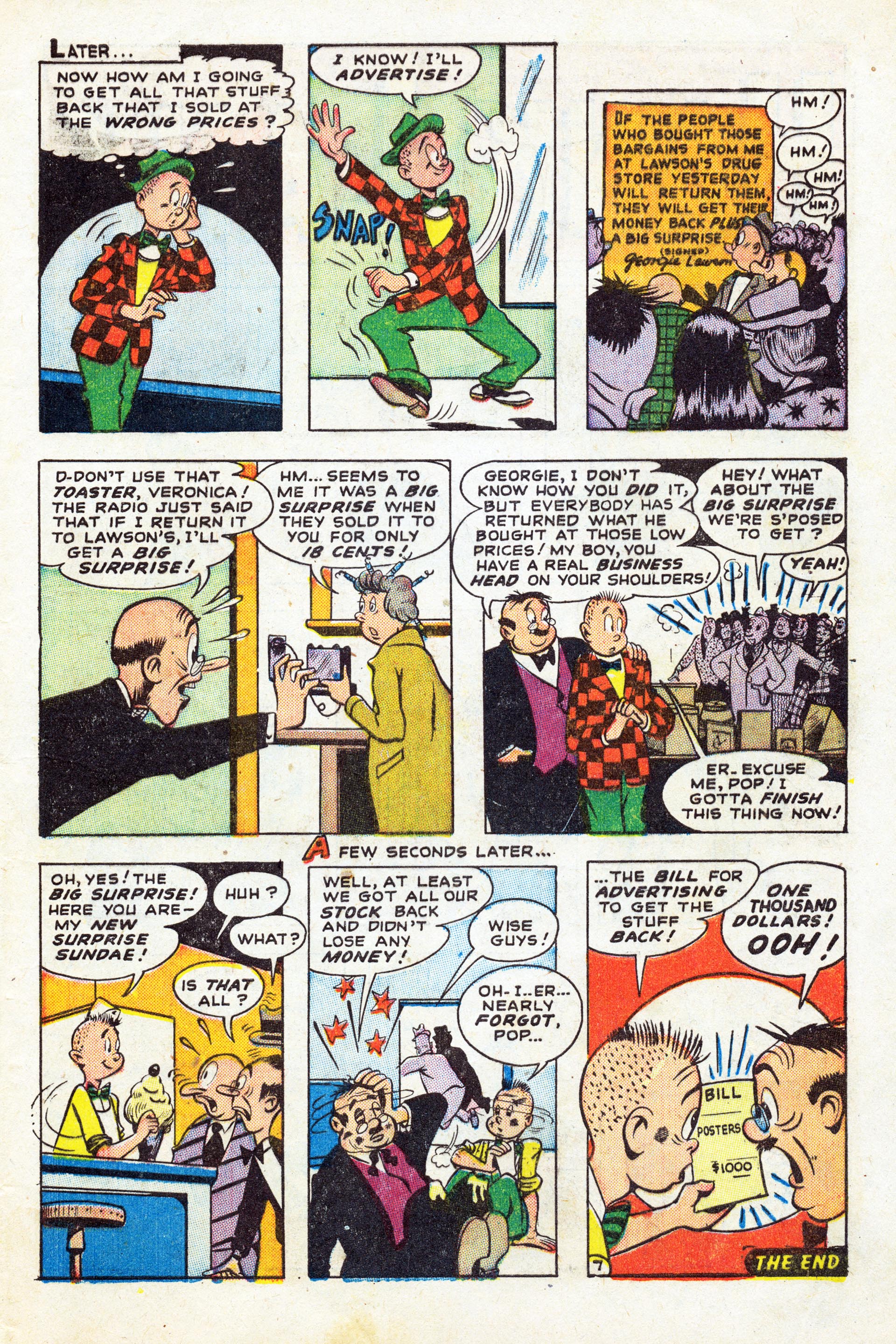 Read online Georgie And Judy Comics comic -  Issue #21 - 9