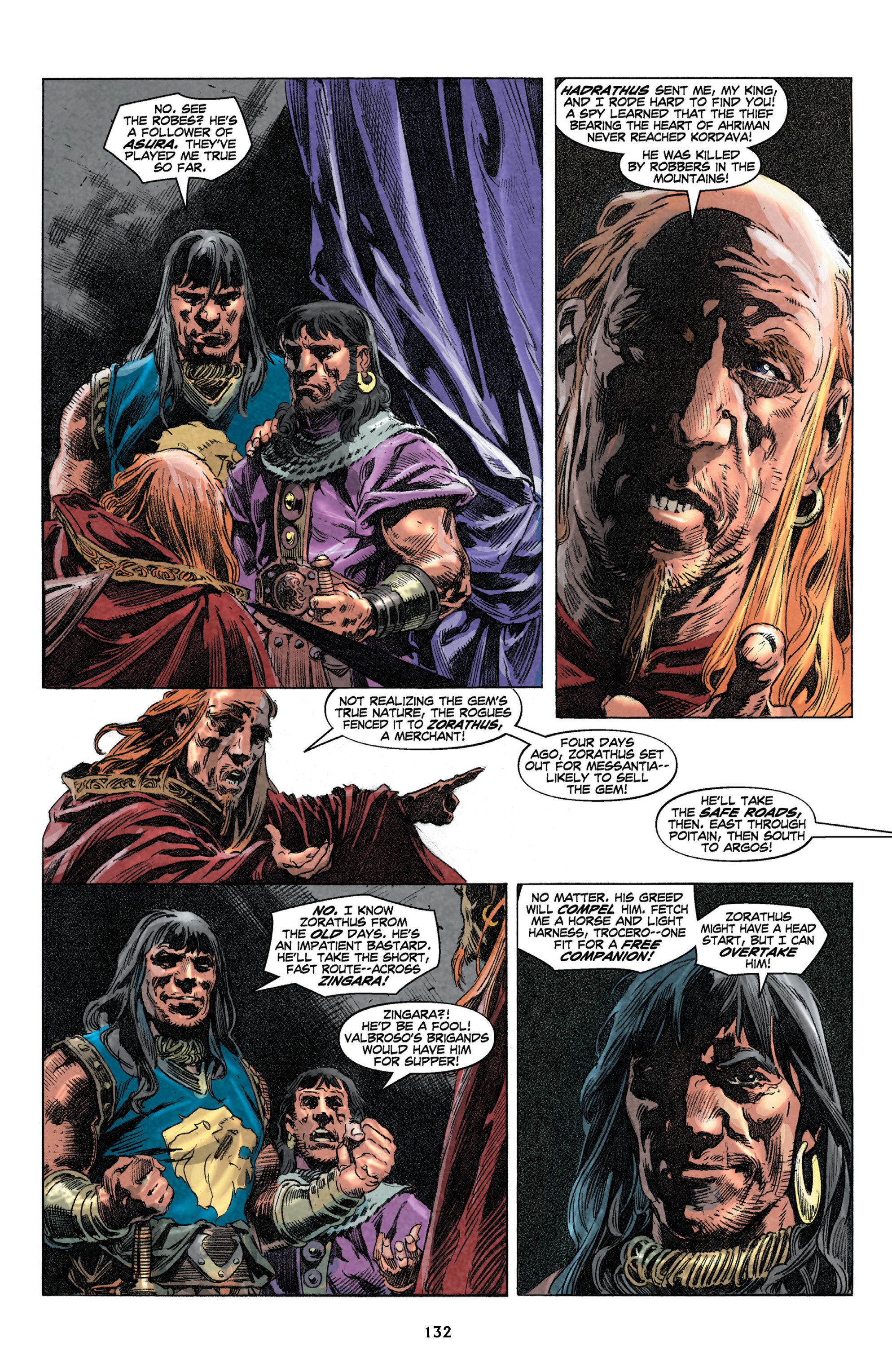 Read online King Conan: The Hour of the Dragon comic -  Issue # _TPB - 132