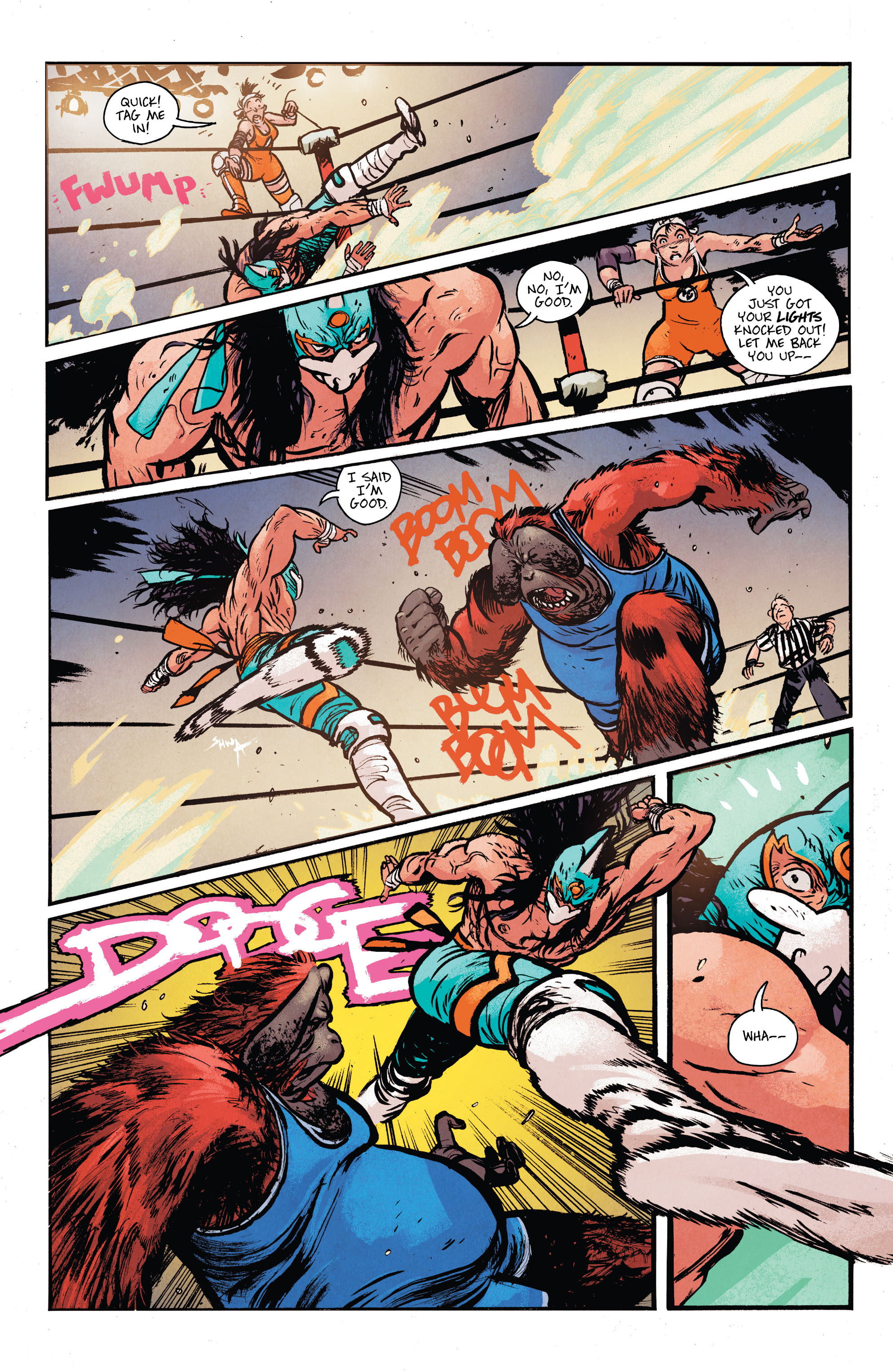 Read online Do a Powerbomb comic -  Issue #3 - 17