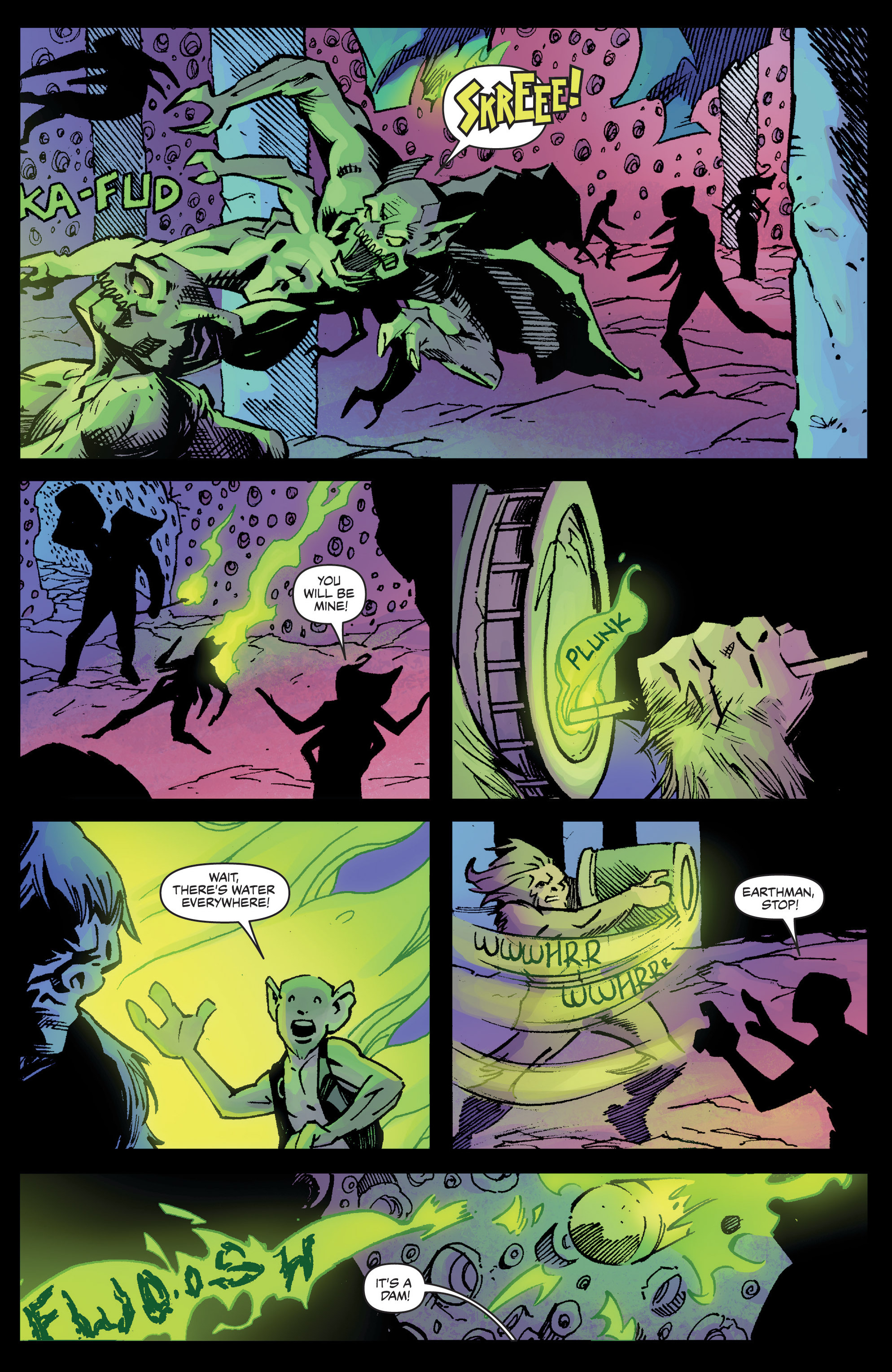 Read online Bigfoot: Sword of the Earthman (2015) comic -  Issue #3 - 22