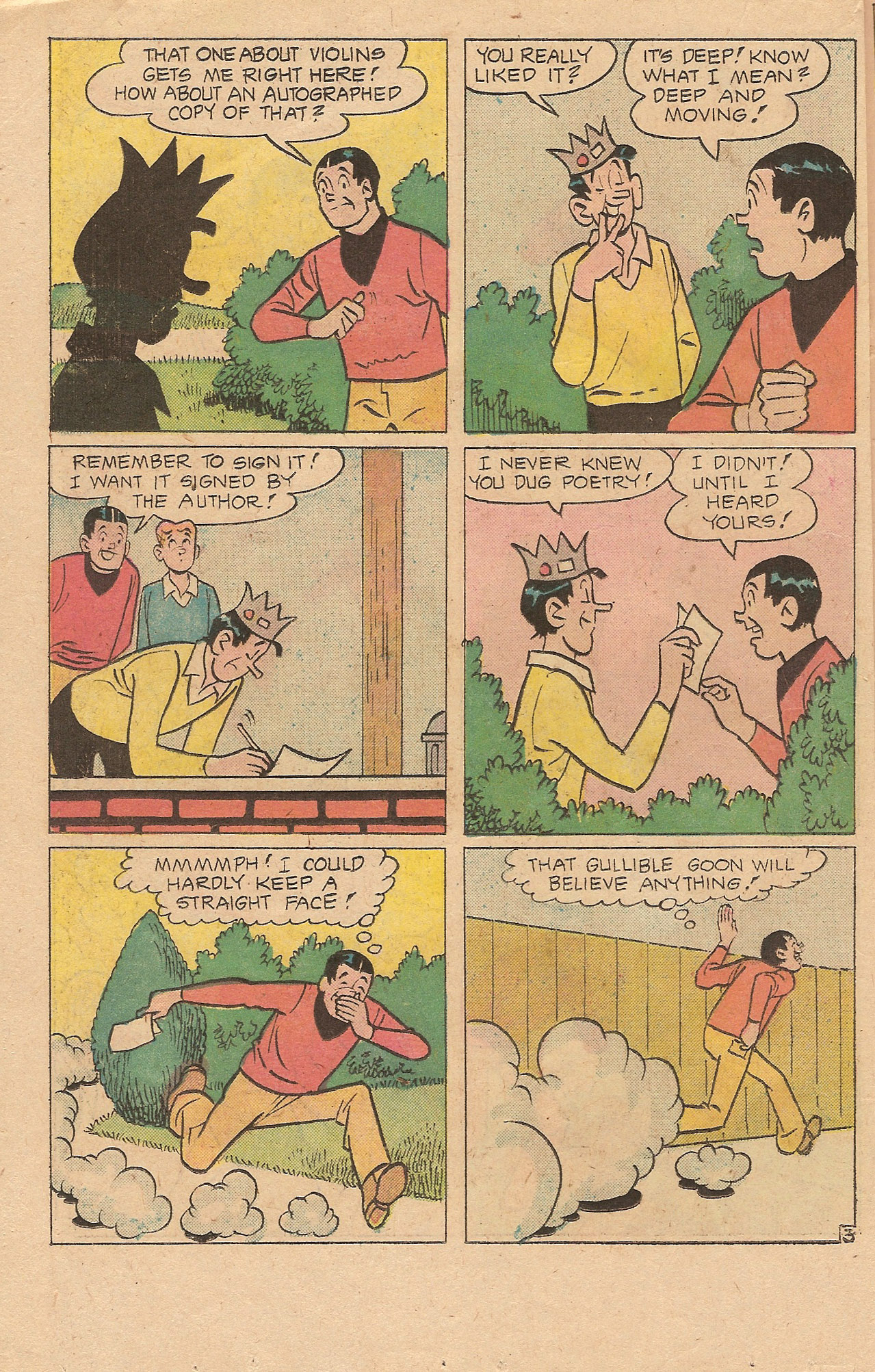 Read online Jughead (1965) comic -  Issue #240 - 22