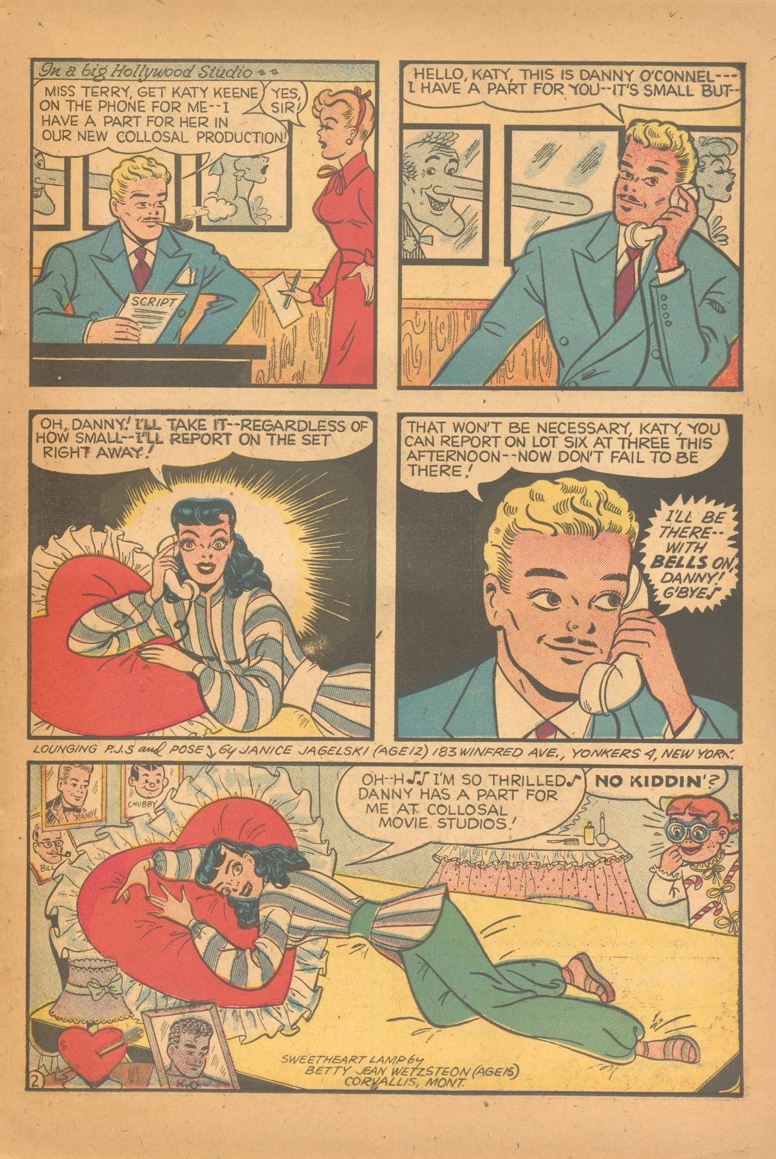 Read online Katy Keene (1949) comic -  Issue #13 - 15