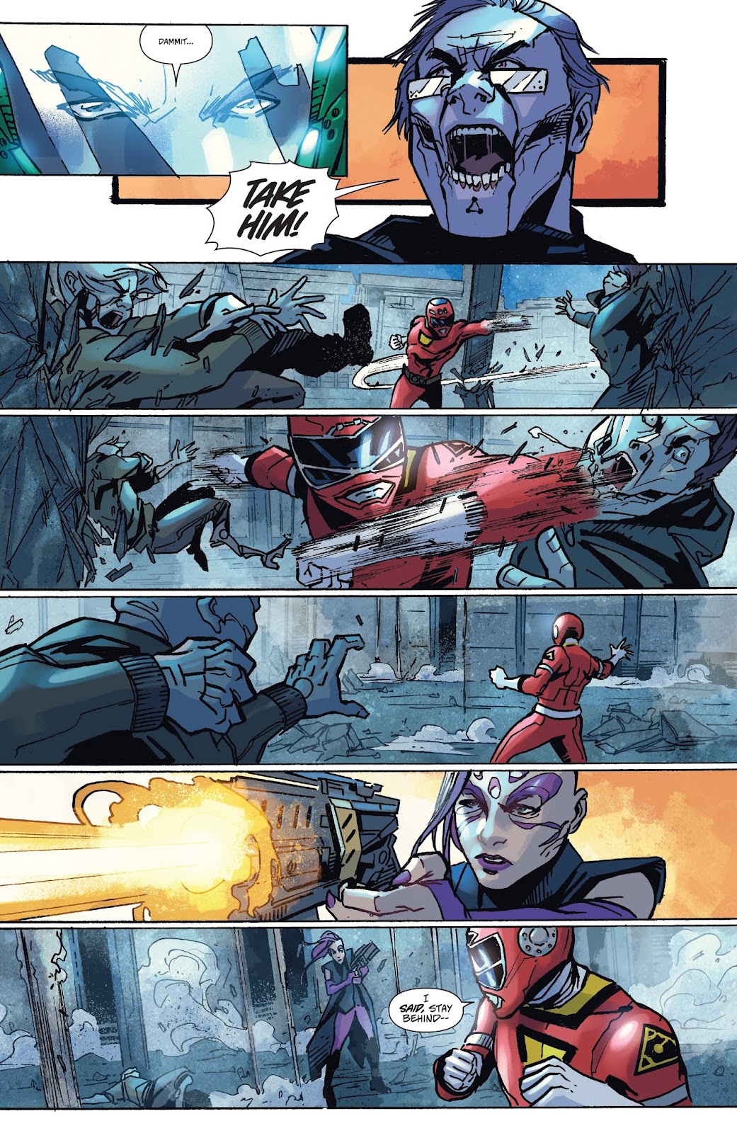 Saban's Power Rangers: Soul of the Dragon issue TPB - Page 51