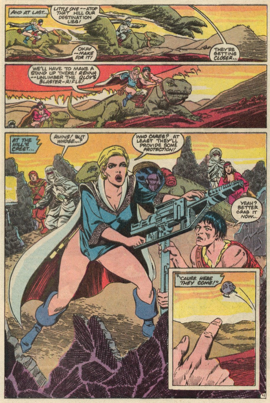 Read online Warlord (1976) comic -  Issue #87 - 22