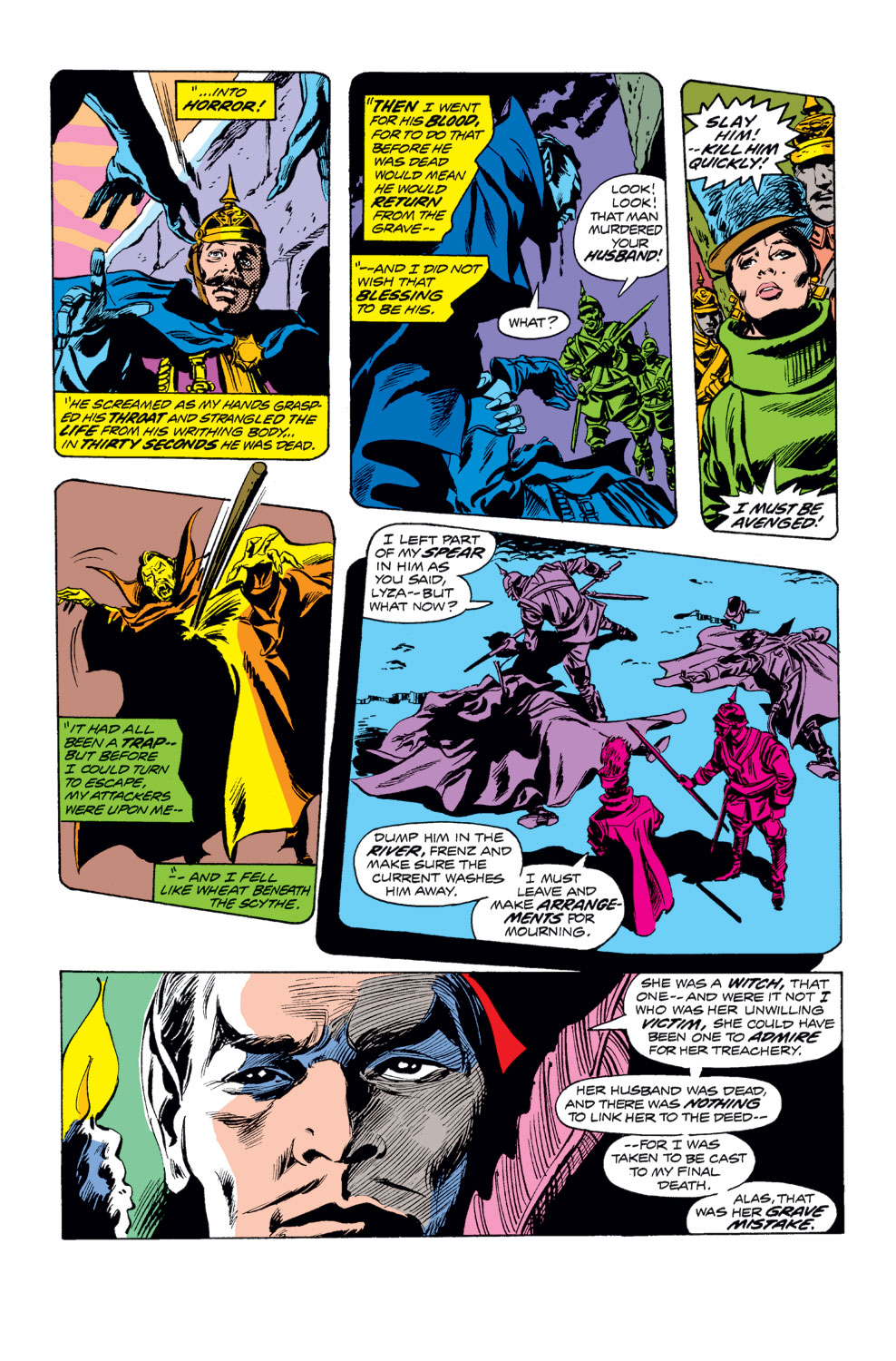 Read online Tomb of Dracula (1972) comic -  Issue #30 - 8