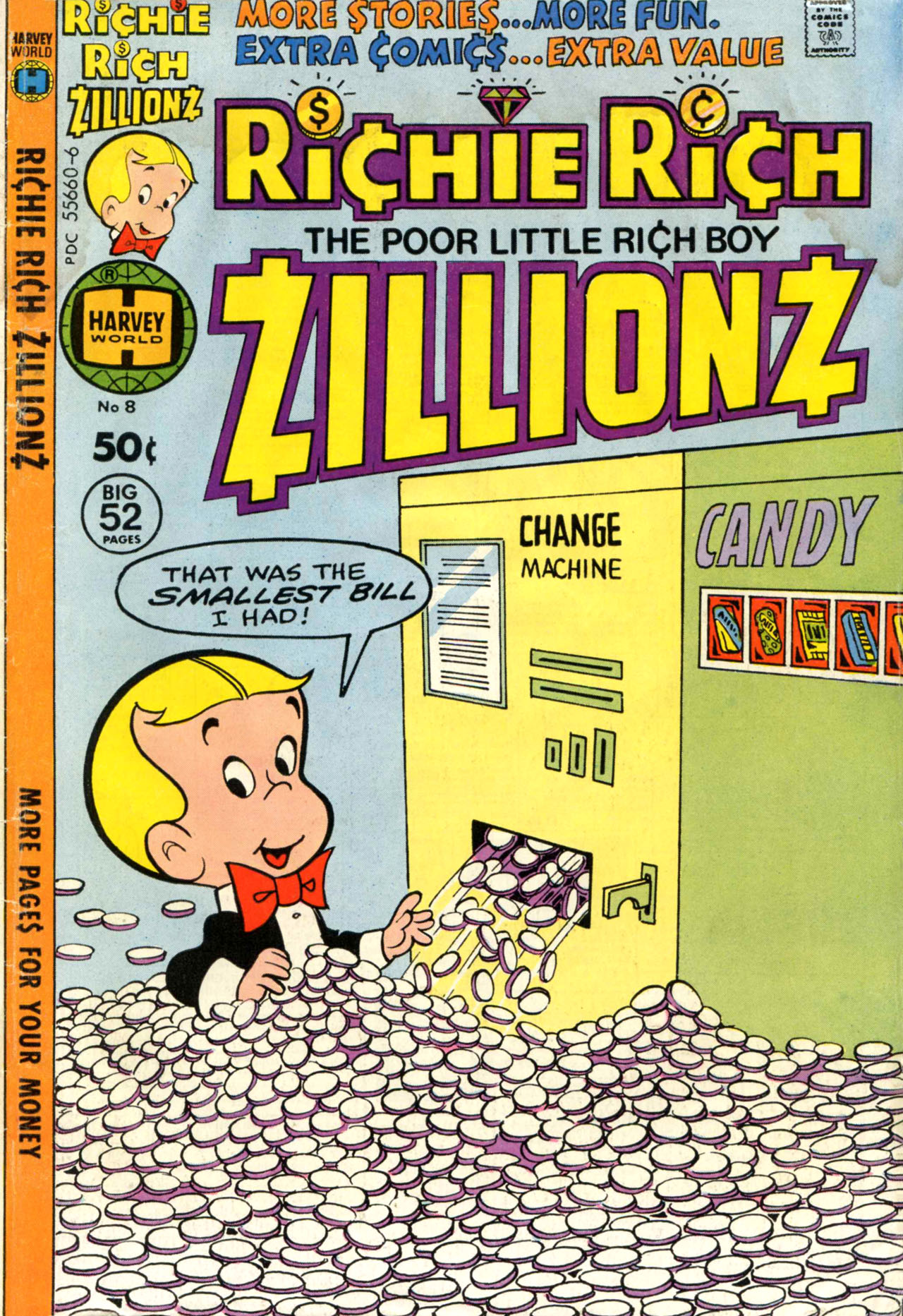 Read online Richie Rich Zillionz comic -  Issue #8 - 1