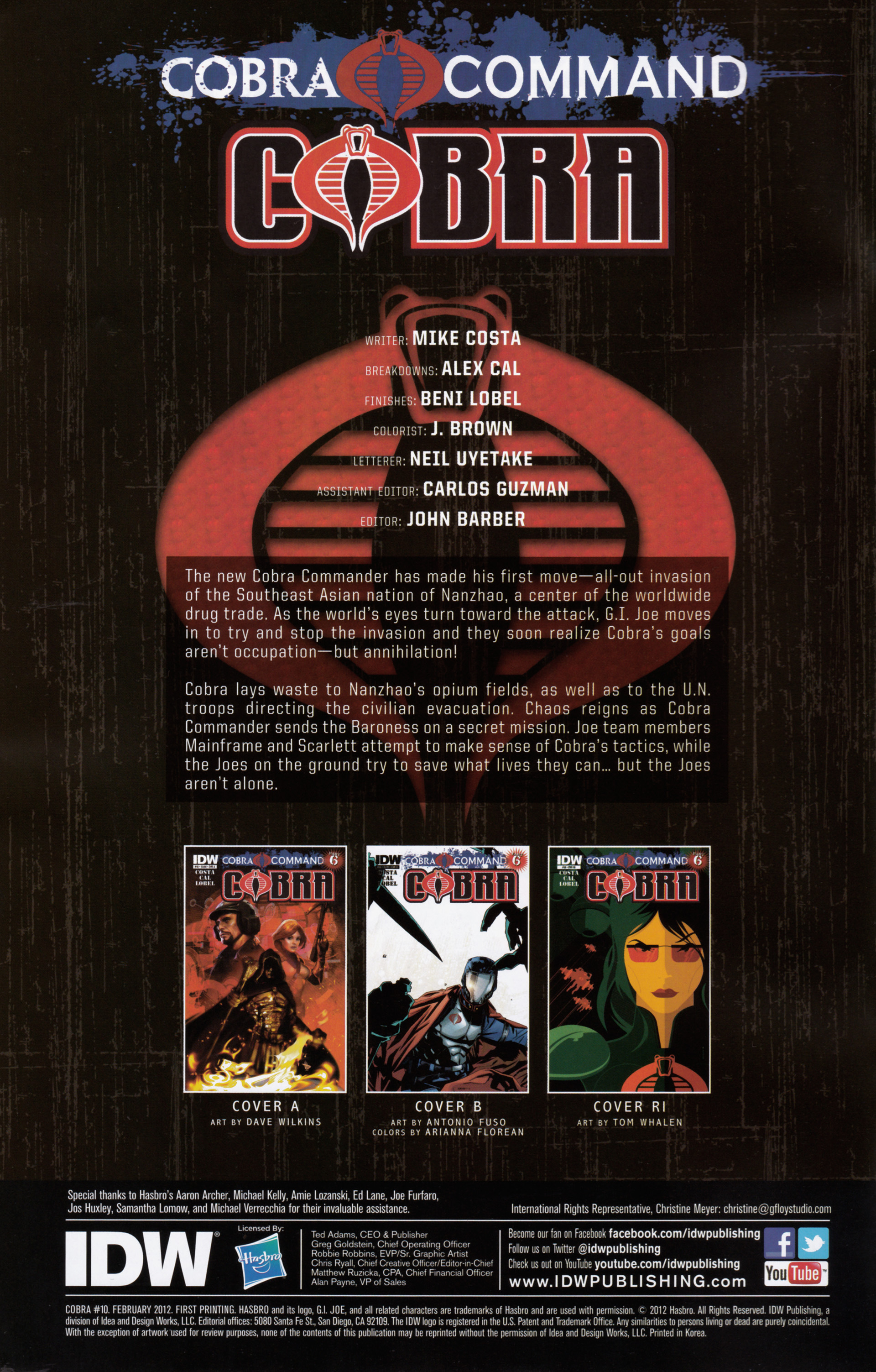 Read online G.I. Joe Cobra (2011) comic -  Issue #10 - 3