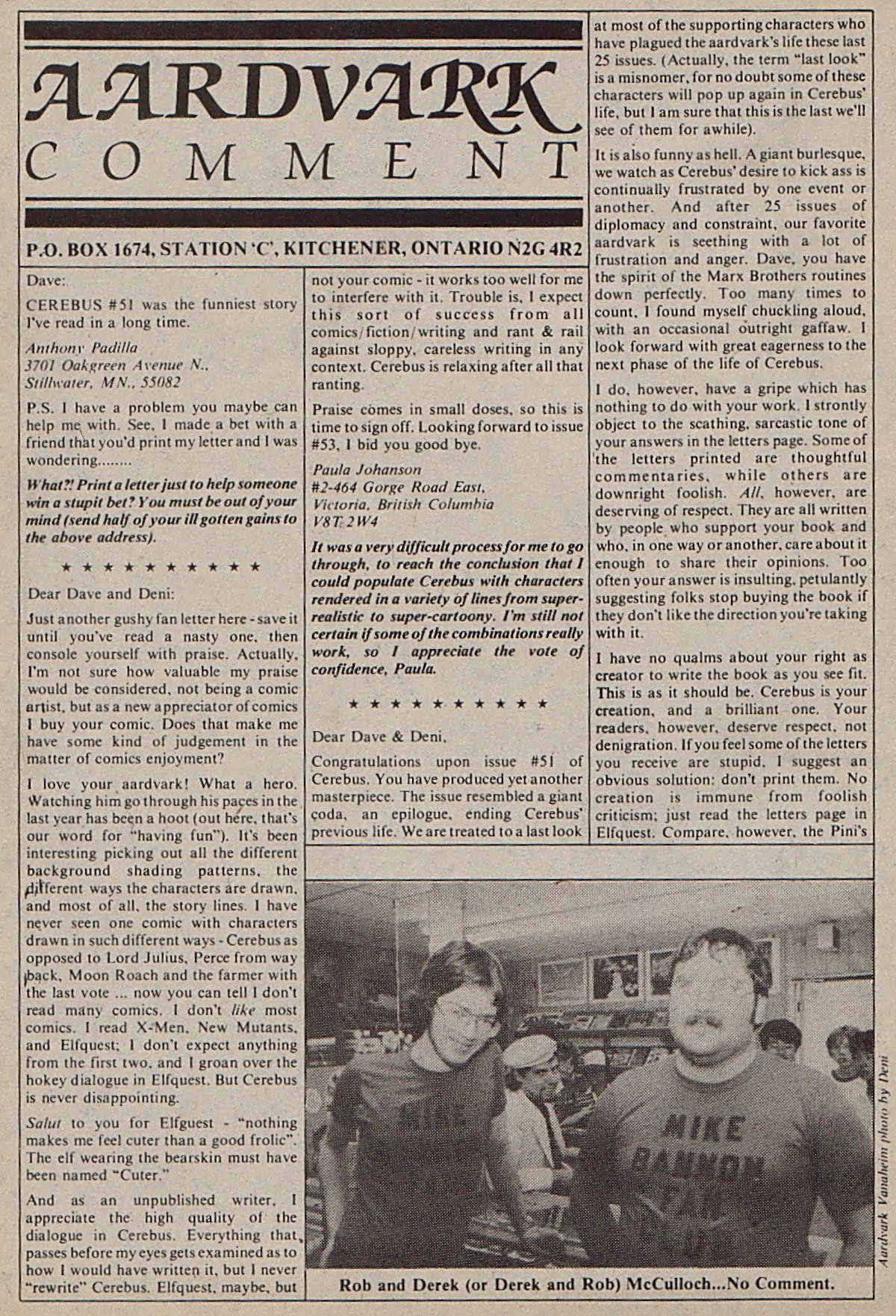 Read online Cerebus comic -  Issue #54 - 23