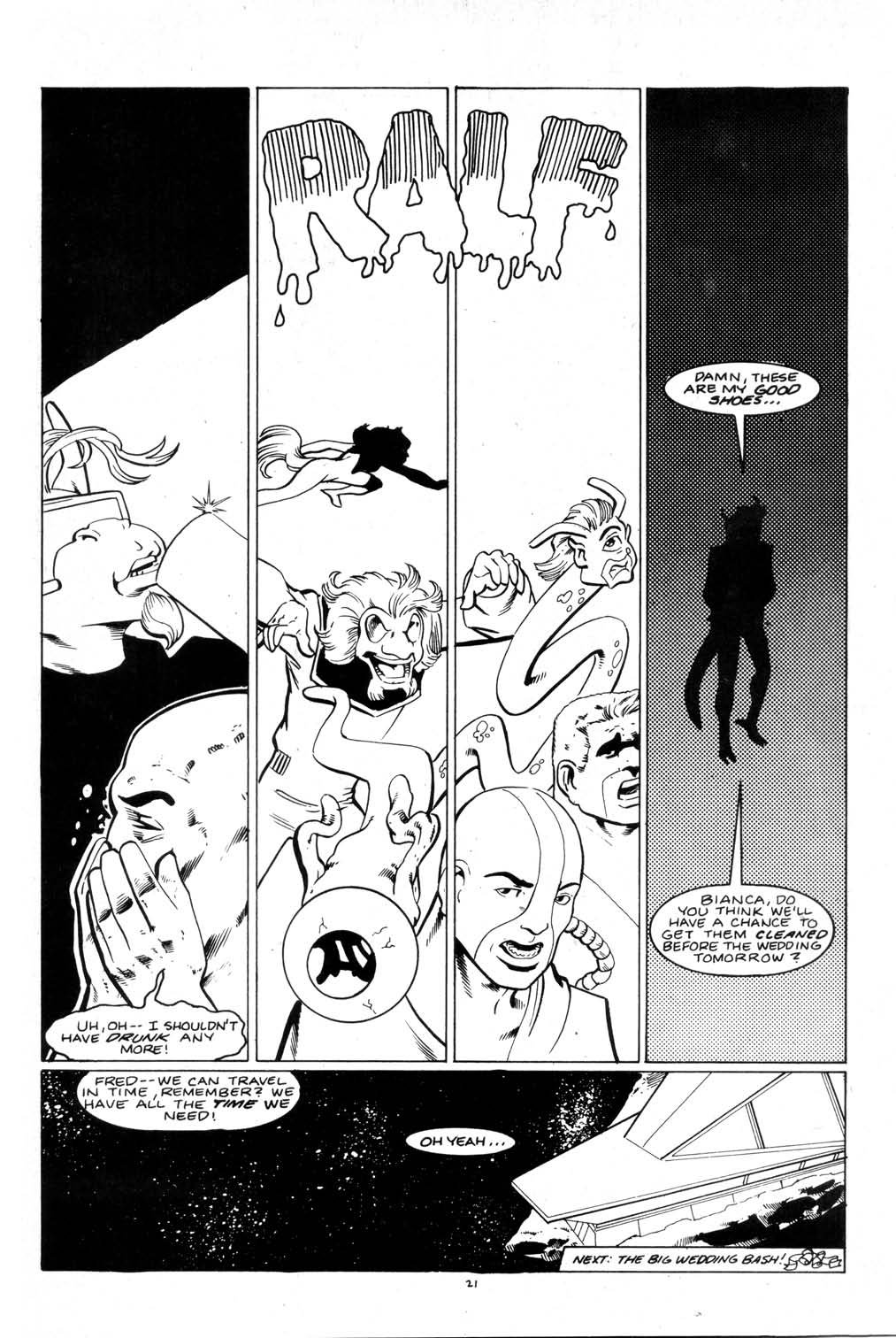 Read online Aristocratic Xtraterrestrial Time-Traveling Thieves comic -  Issue #12 - 23