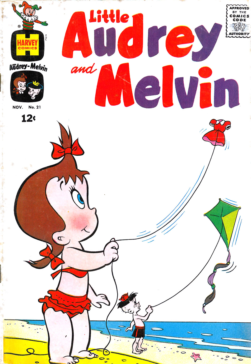 Read online Little Audrey And Melvin comic -  Issue #21 - 1
