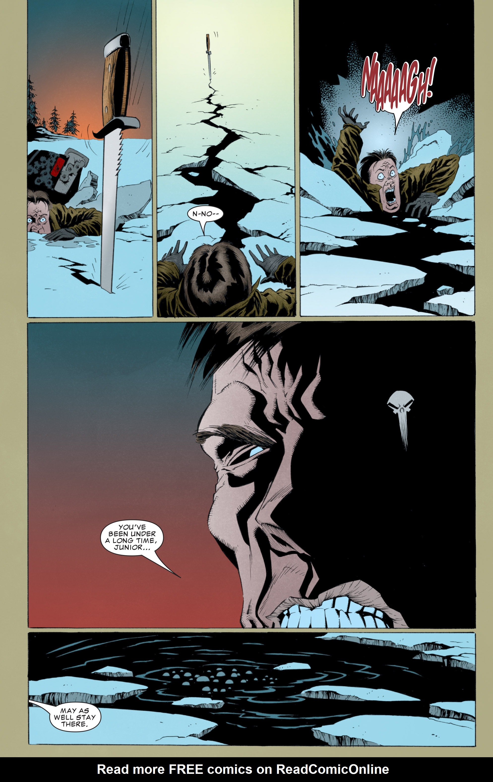 Read online Punisher: Silent Night comic -  Issue # Full - 34