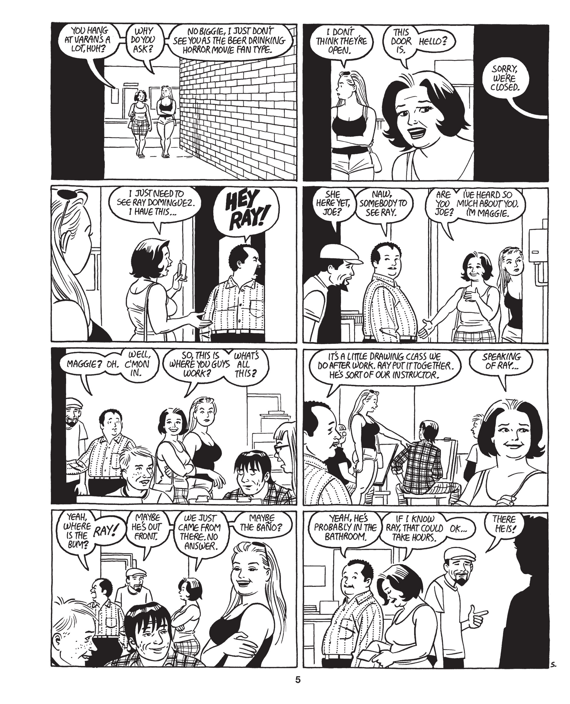 Read online Love and Rockets: New Stories comic -  Issue #4 - 7