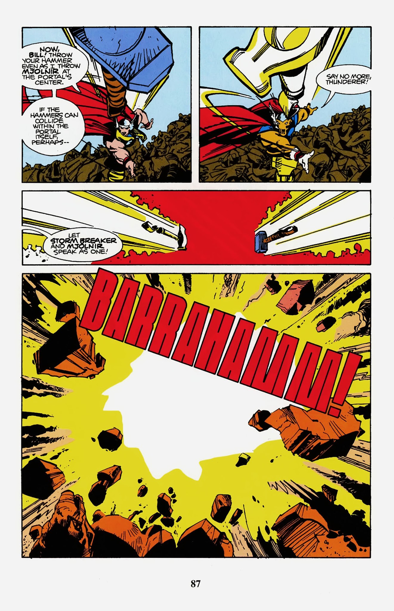 Read online Thor Visionaries: Walter Simonson comic -  Issue # TPB 1 - 89