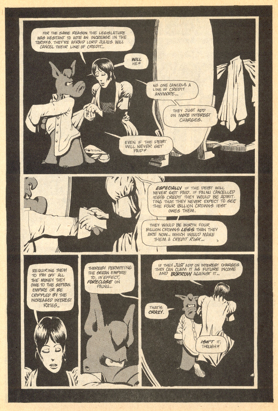 Read online Cerebus comic -  Issue #35 - 9