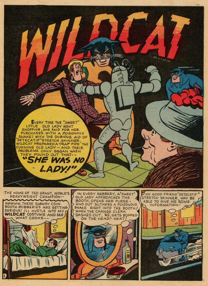 Read online Sensation (Mystery) Comics comic -  Issue #36 - 41