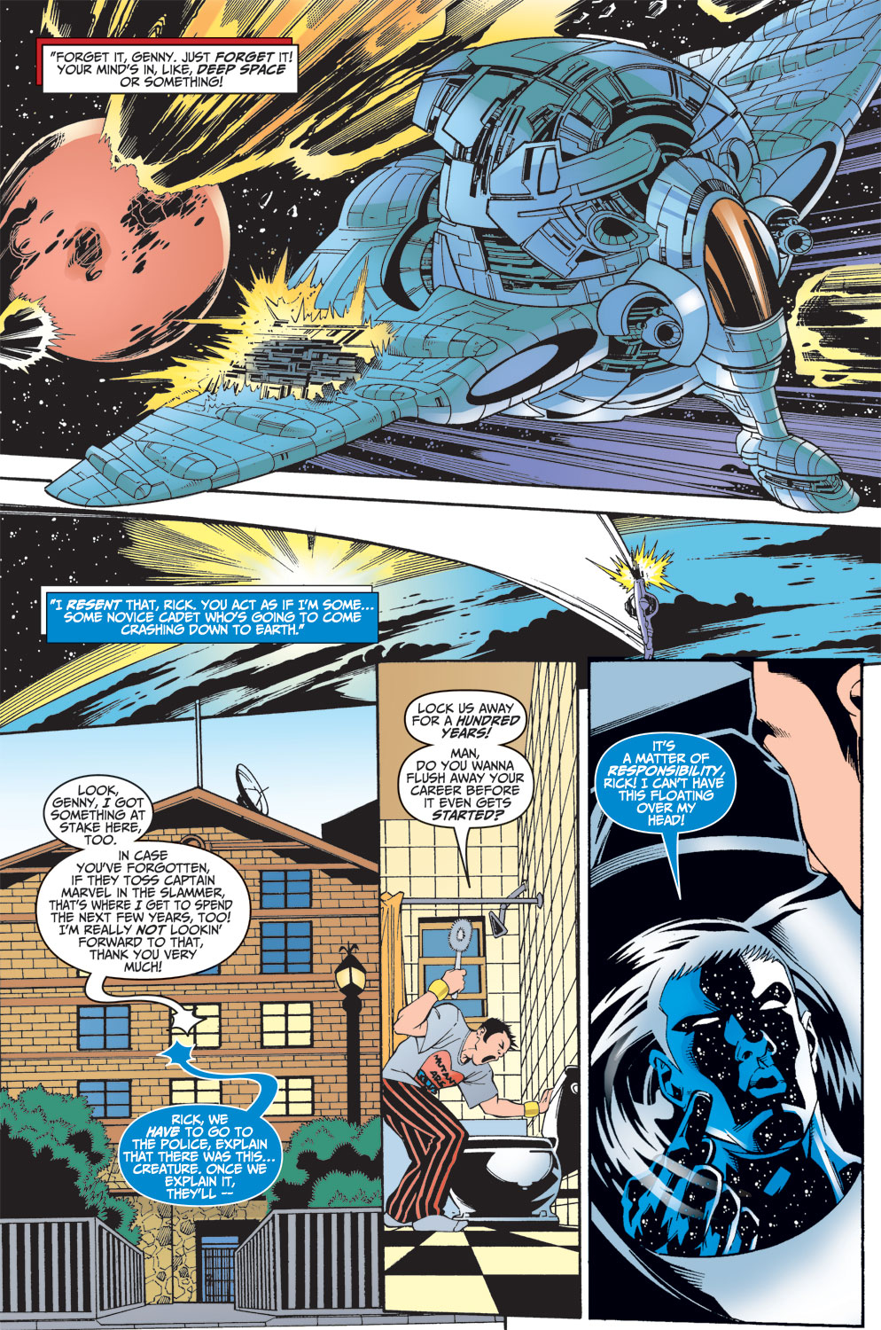 Read online Captain Marvel (1999) comic -  Issue #1 - 8