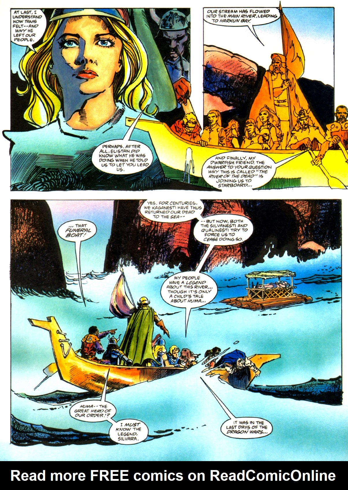Read online Dragonlance Saga comic -  Issue #4 - 35
