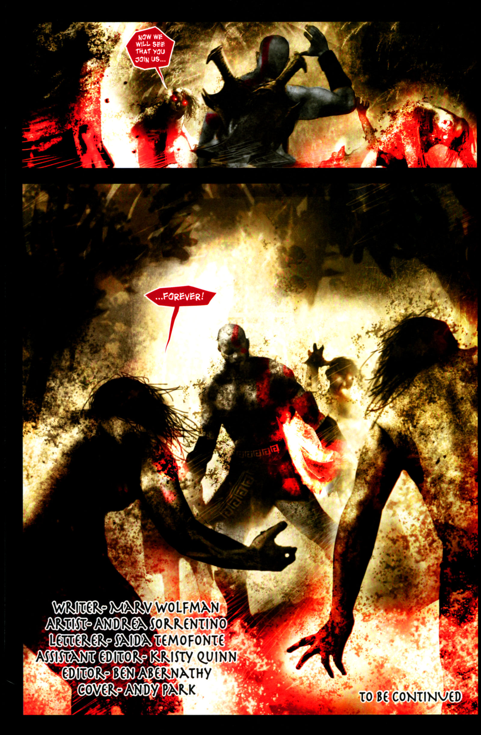 Read online God of War comic -  Issue #3 - 21