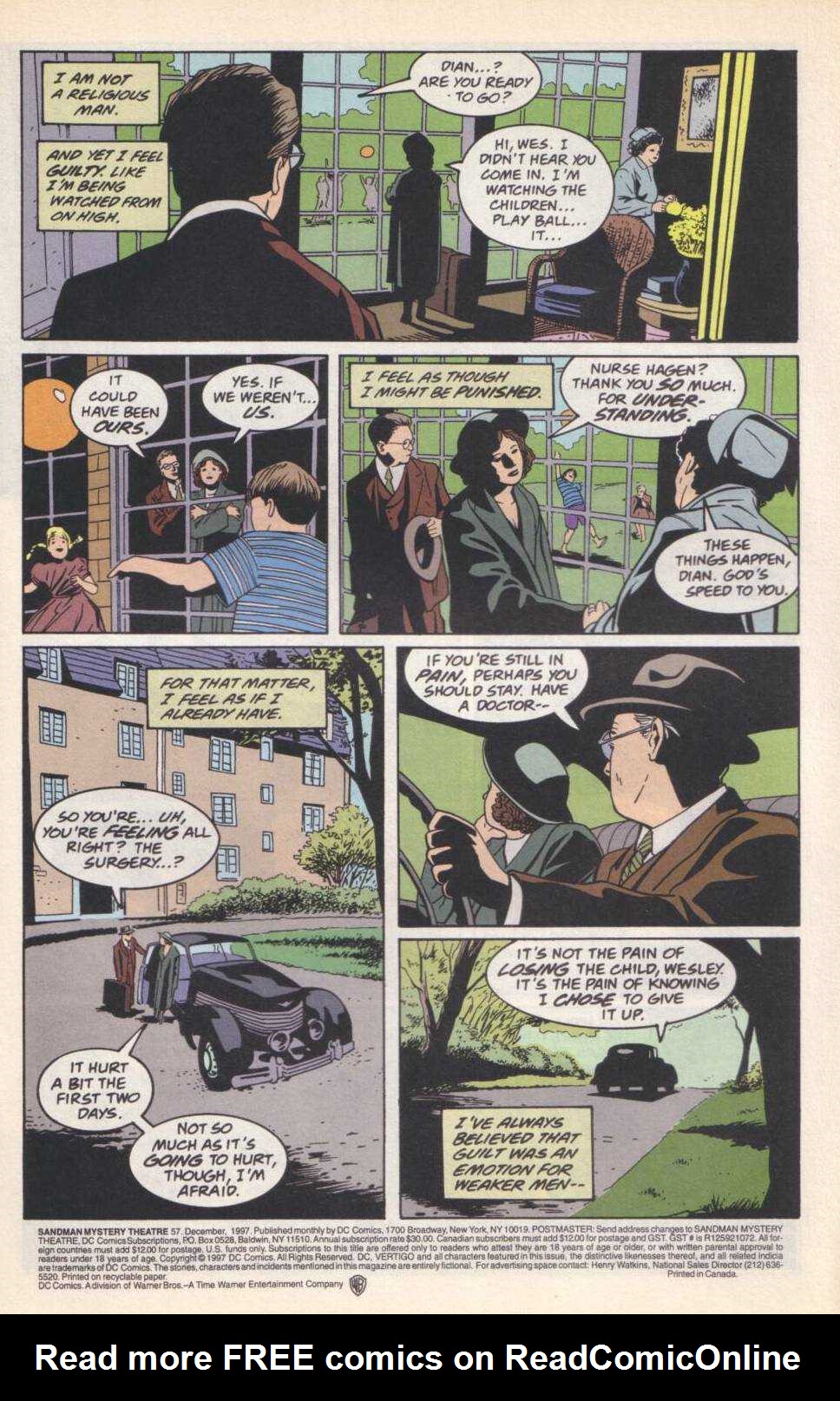 Read online Sandman Mystery Theatre comic -  Issue #57 - 2