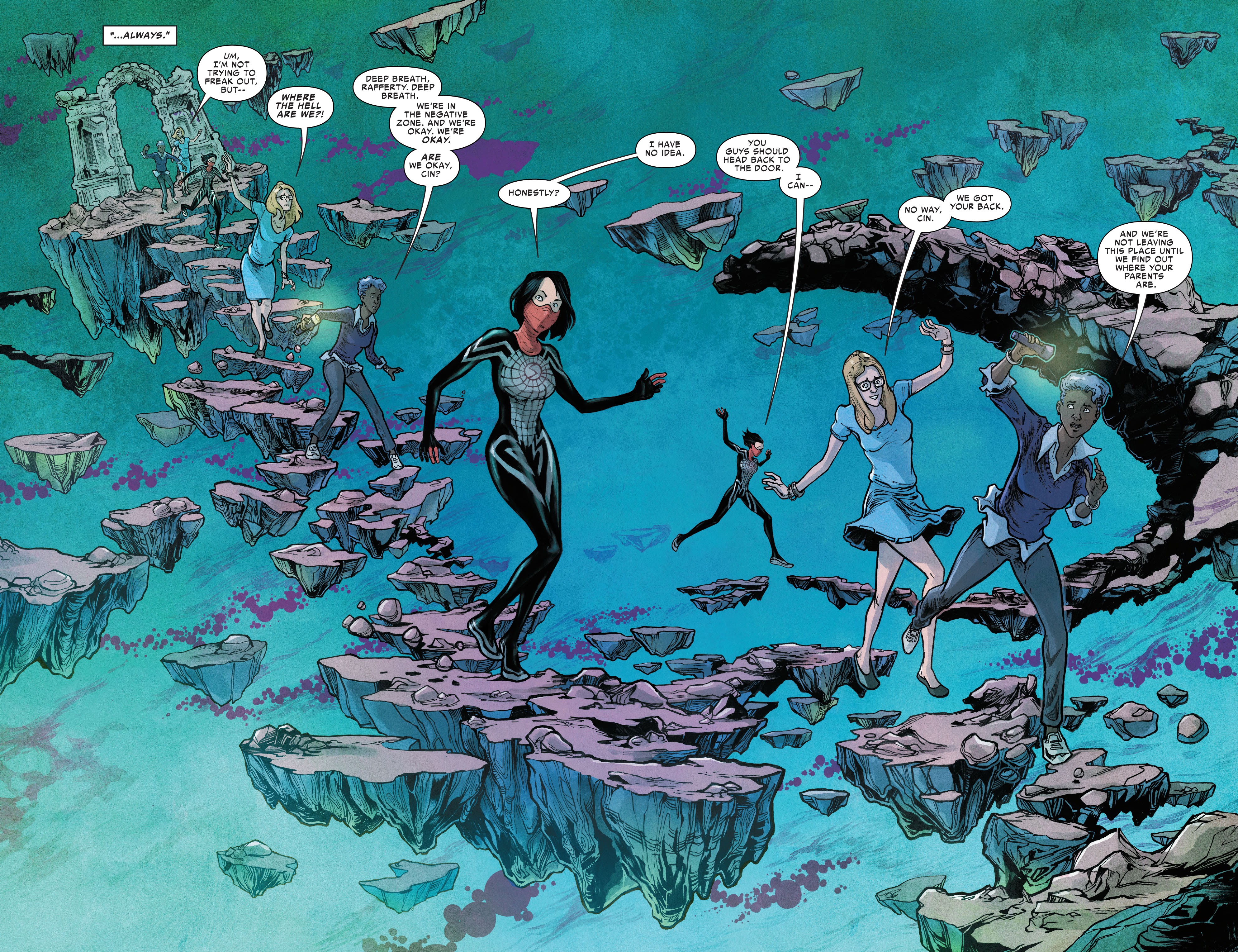 Read online Silk: Out of the Spider-Verse comic -  Issue # TPB 3 (Part 1) - 68
