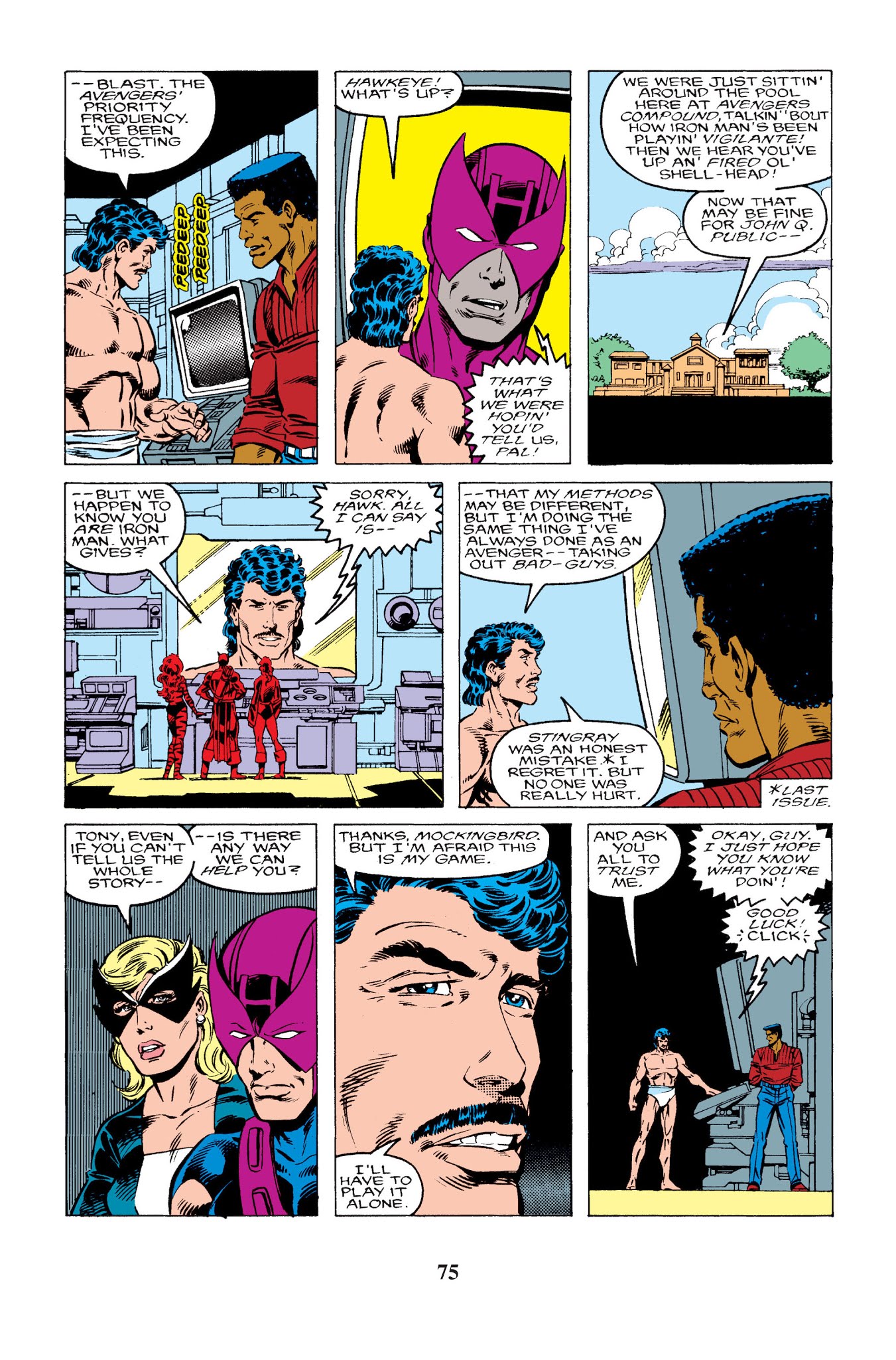 Read online Iron Man Epic Collection comic -  Issue # Stark Wars (Part 4) - 7