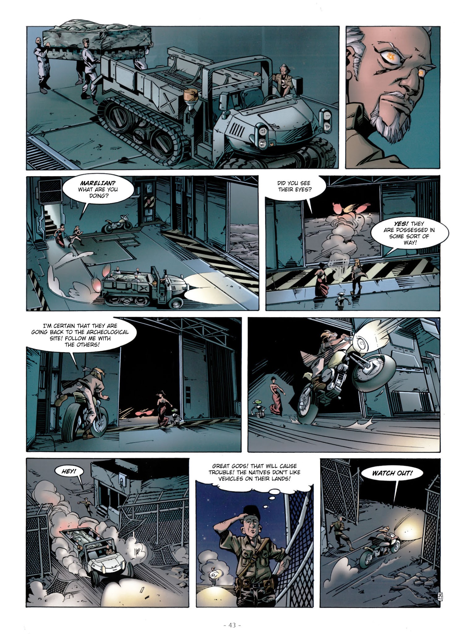 Read online Aquablue comic -  Issue #10 - 44