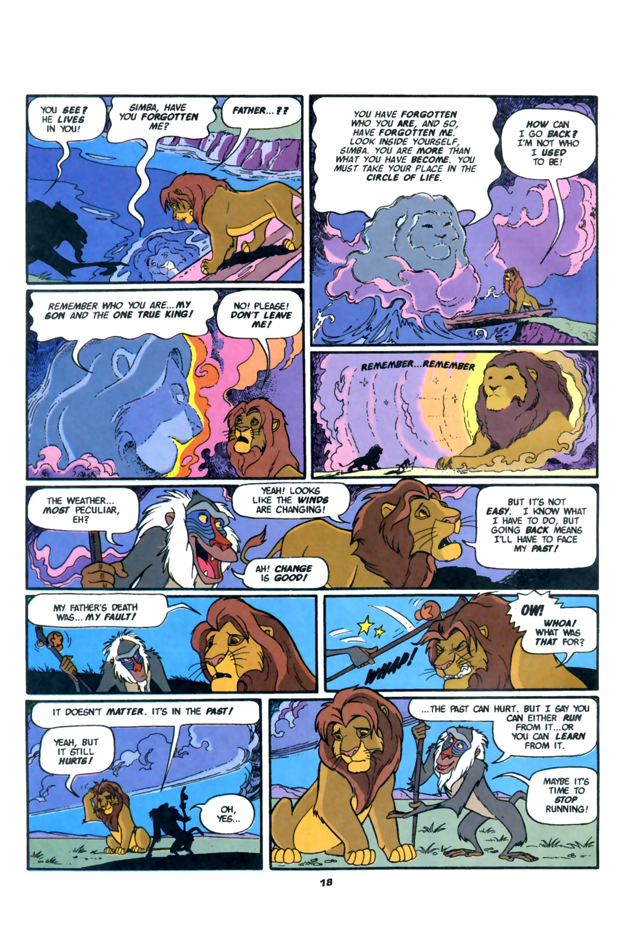 Read online Disney's The Lion King comic -  Issue #2 - 20