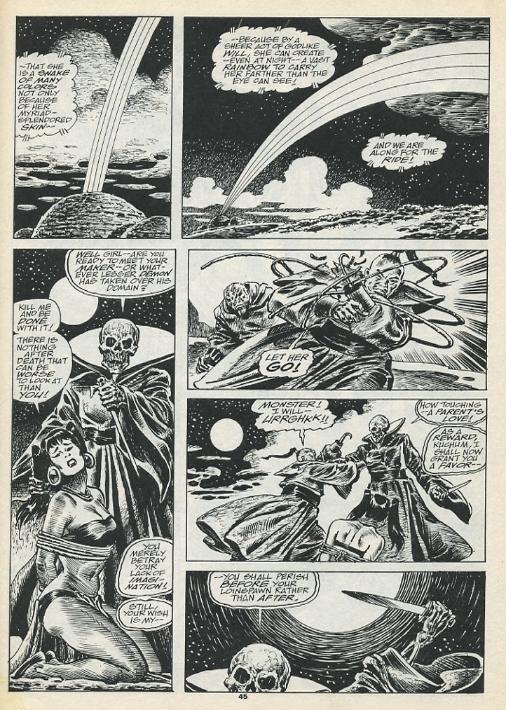 Read online The Savage Sword Of Conan comic -  Issue #193 - 47