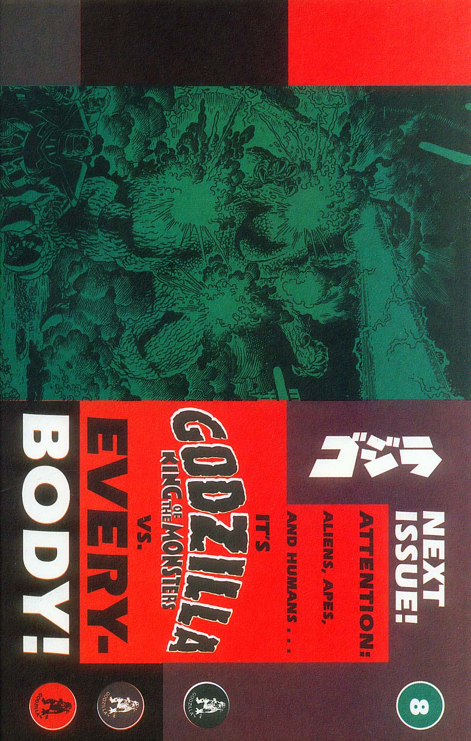 Read online Godzilla (1995) comic -  Issue #7 - 30
