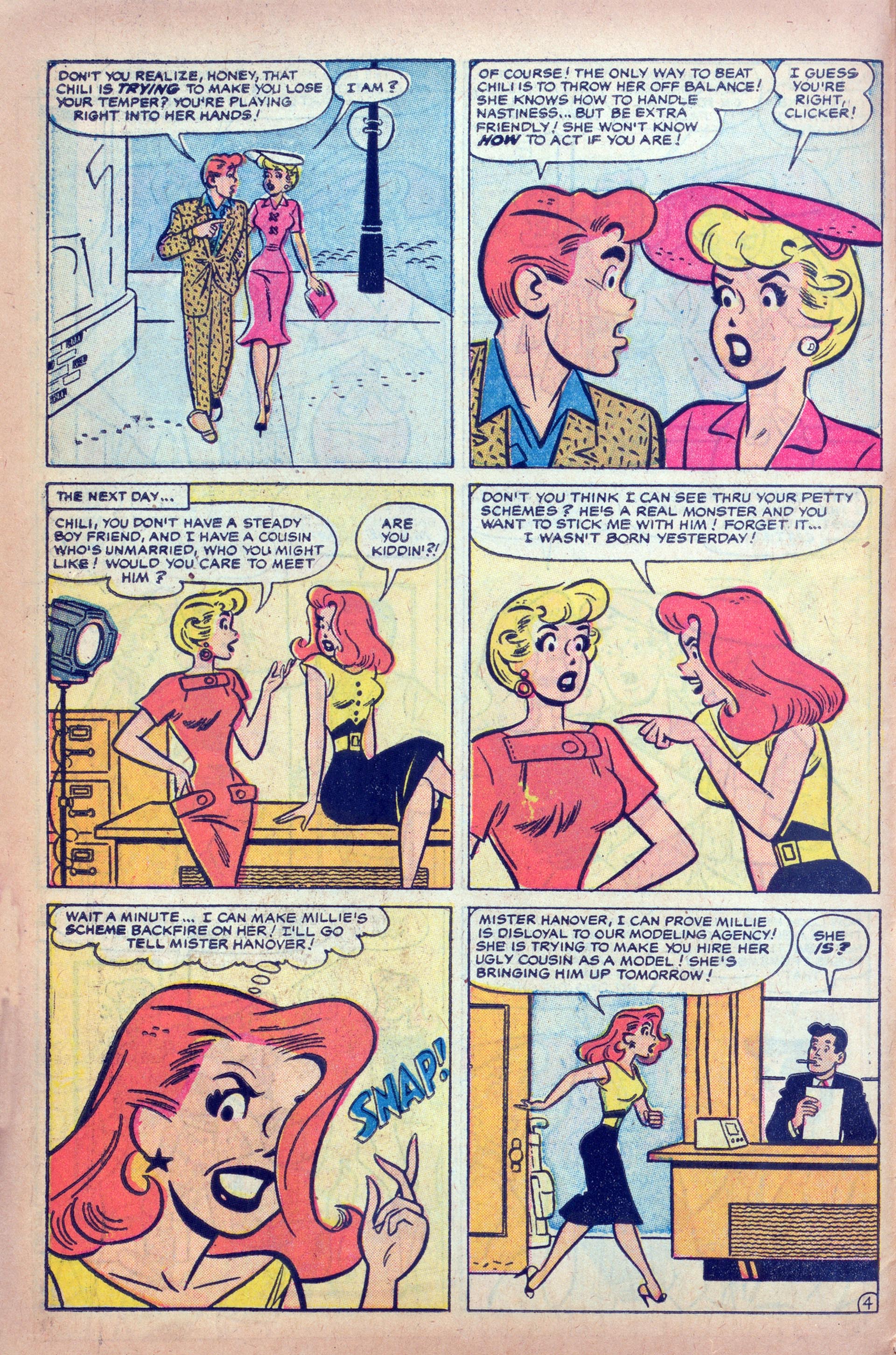 Read online Millie the Model comic -  Issue #74 - 6