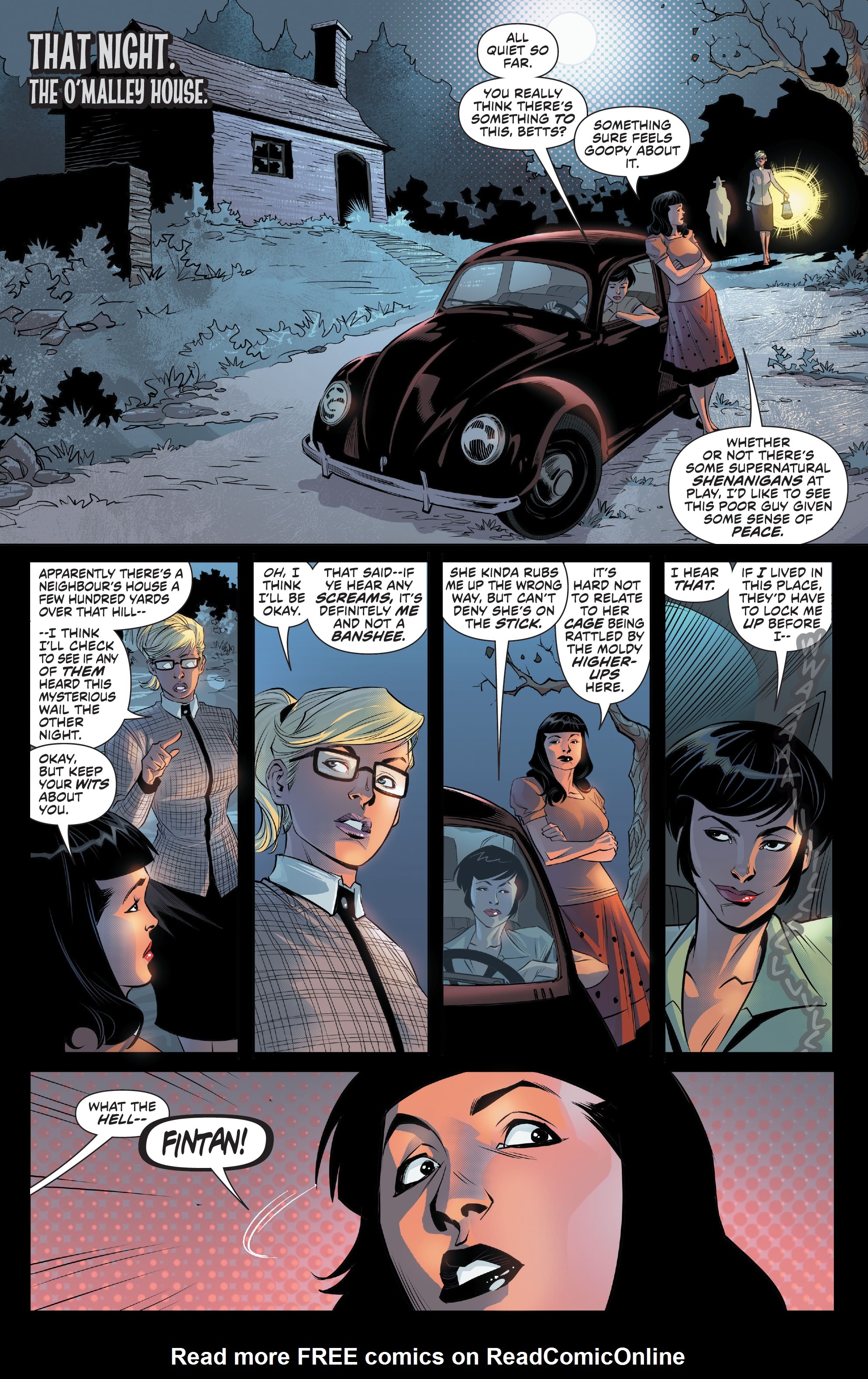 Read online Bettie Page & The Curse of the Banshee comic -  Issue #1 - 24
