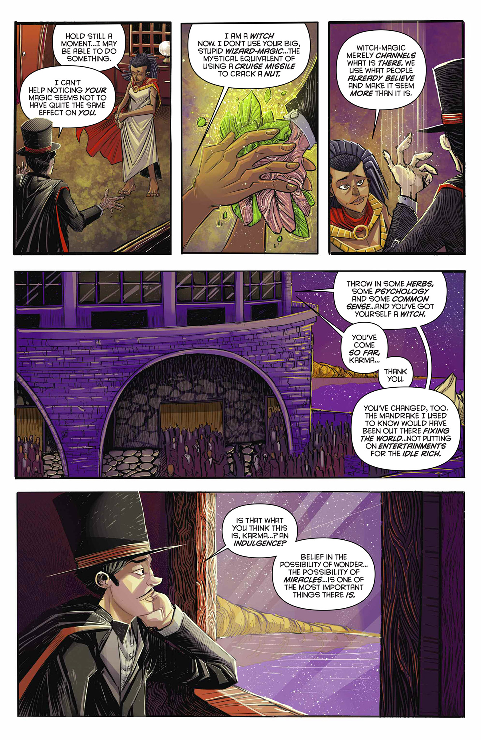 Read online King: Mandrake the Magician comic -  Issue #1 - 18