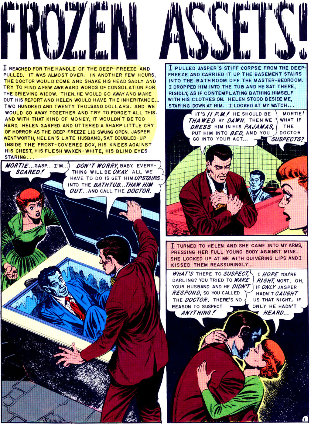 Read online Crime SuspenStories comic -  Issue #18 - 46