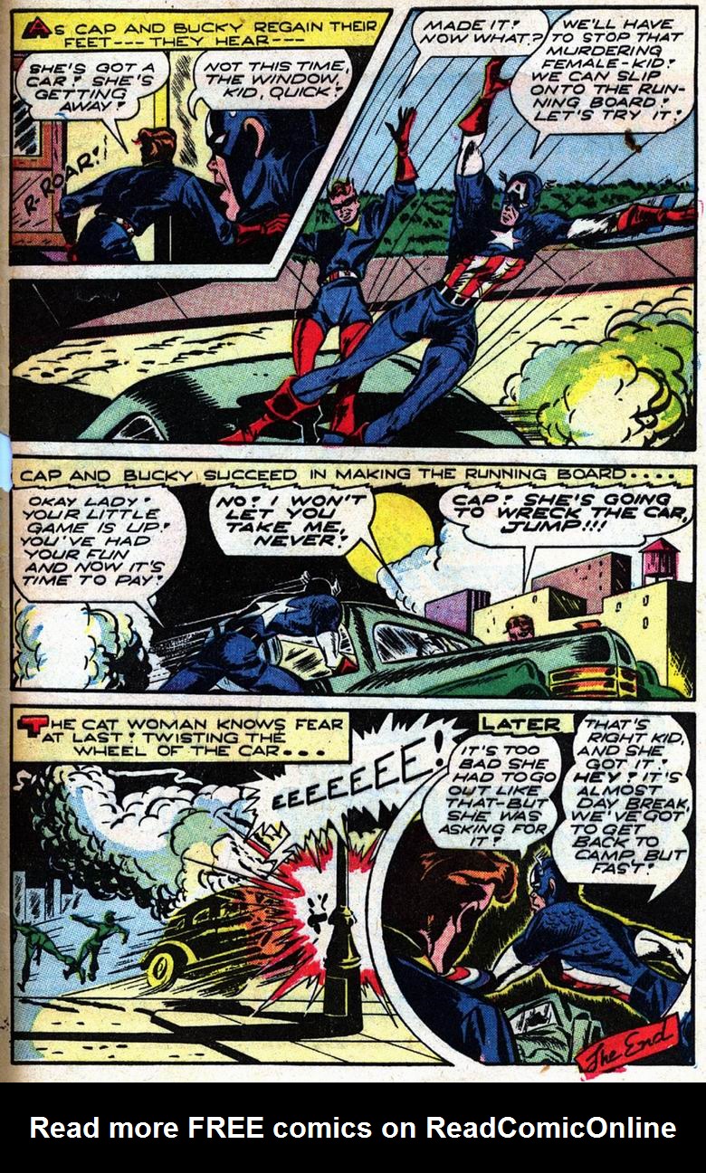 Read online Captain America Comics comic -  Issue #45 - 48