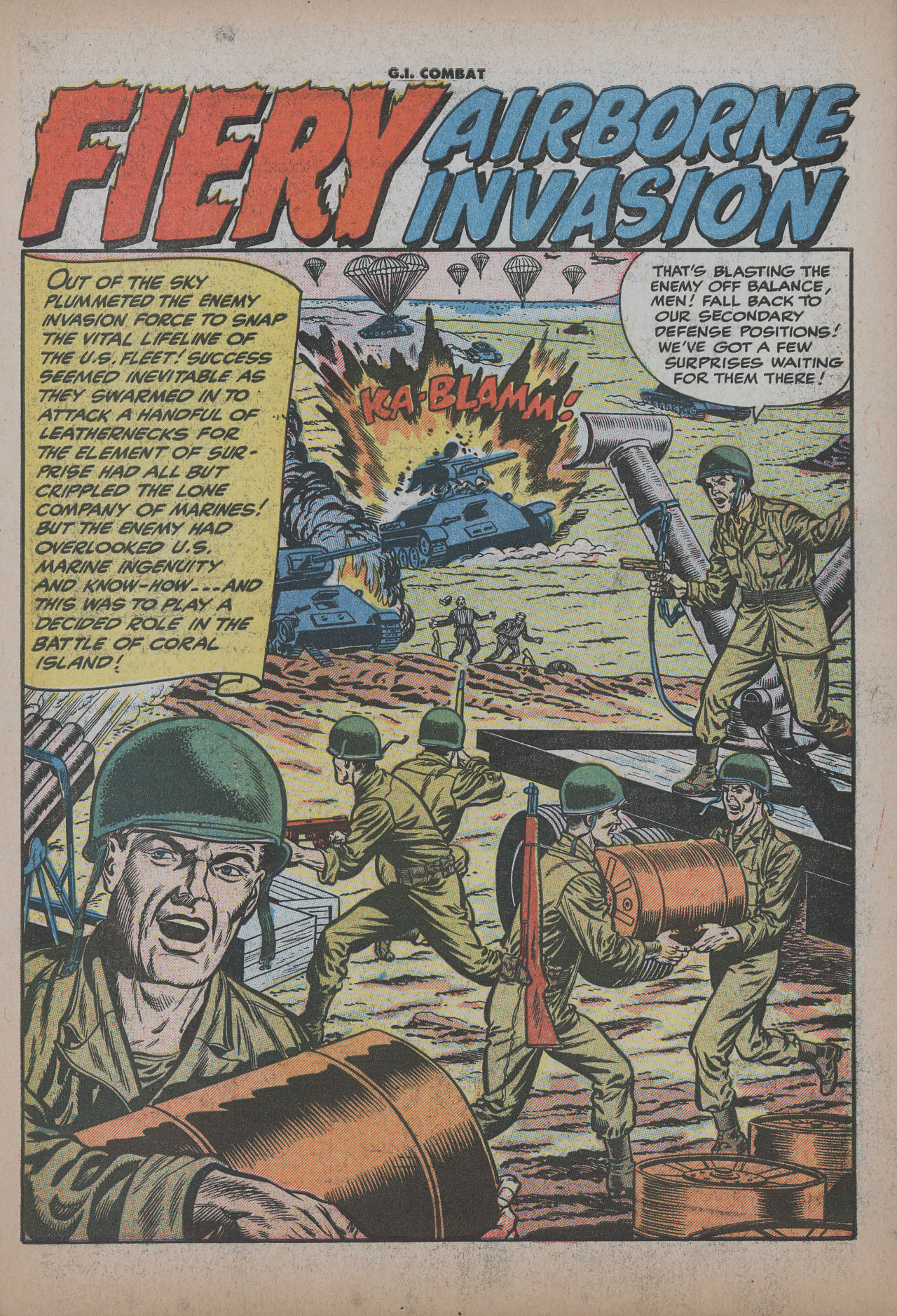 Read online G.I. Combat (1952) comic -  Issue #26 - 3