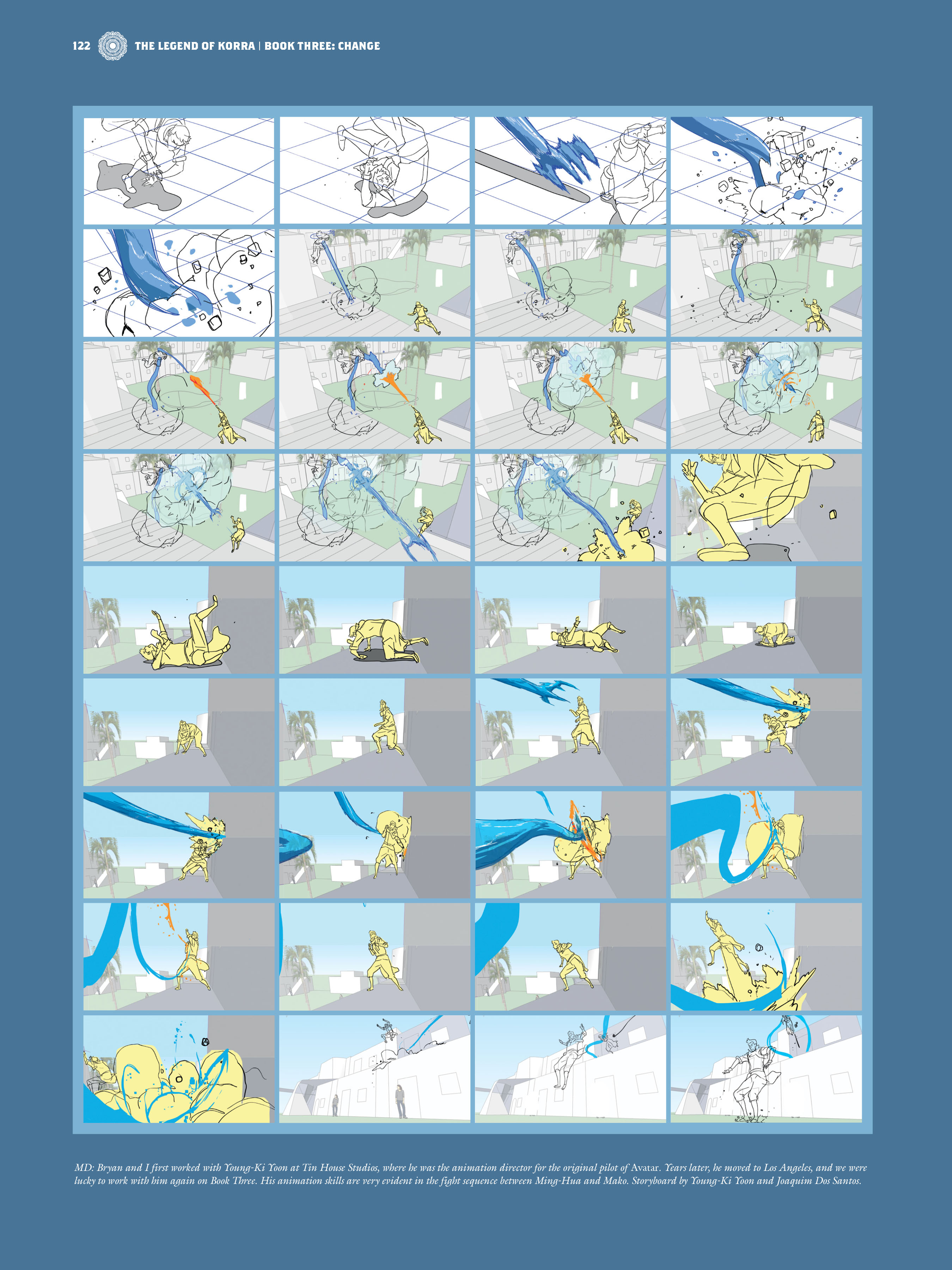 Read online The Legend of Korra: The Art of the Animated Series comic -  Issue # TPB 3 - 123