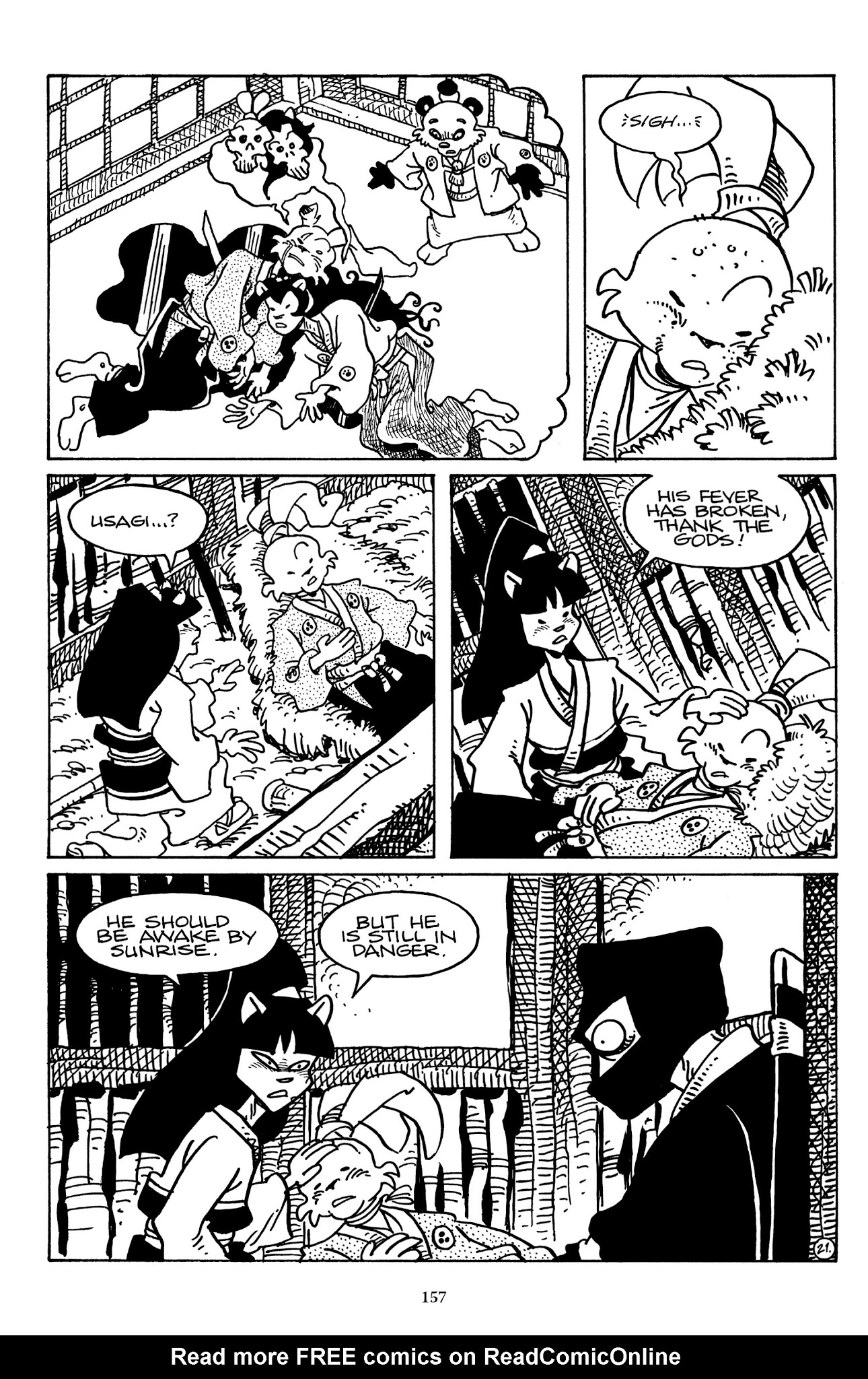 Read online The Usagi Yojimbo Saga comic -  Issue # TPB 6 - 156
