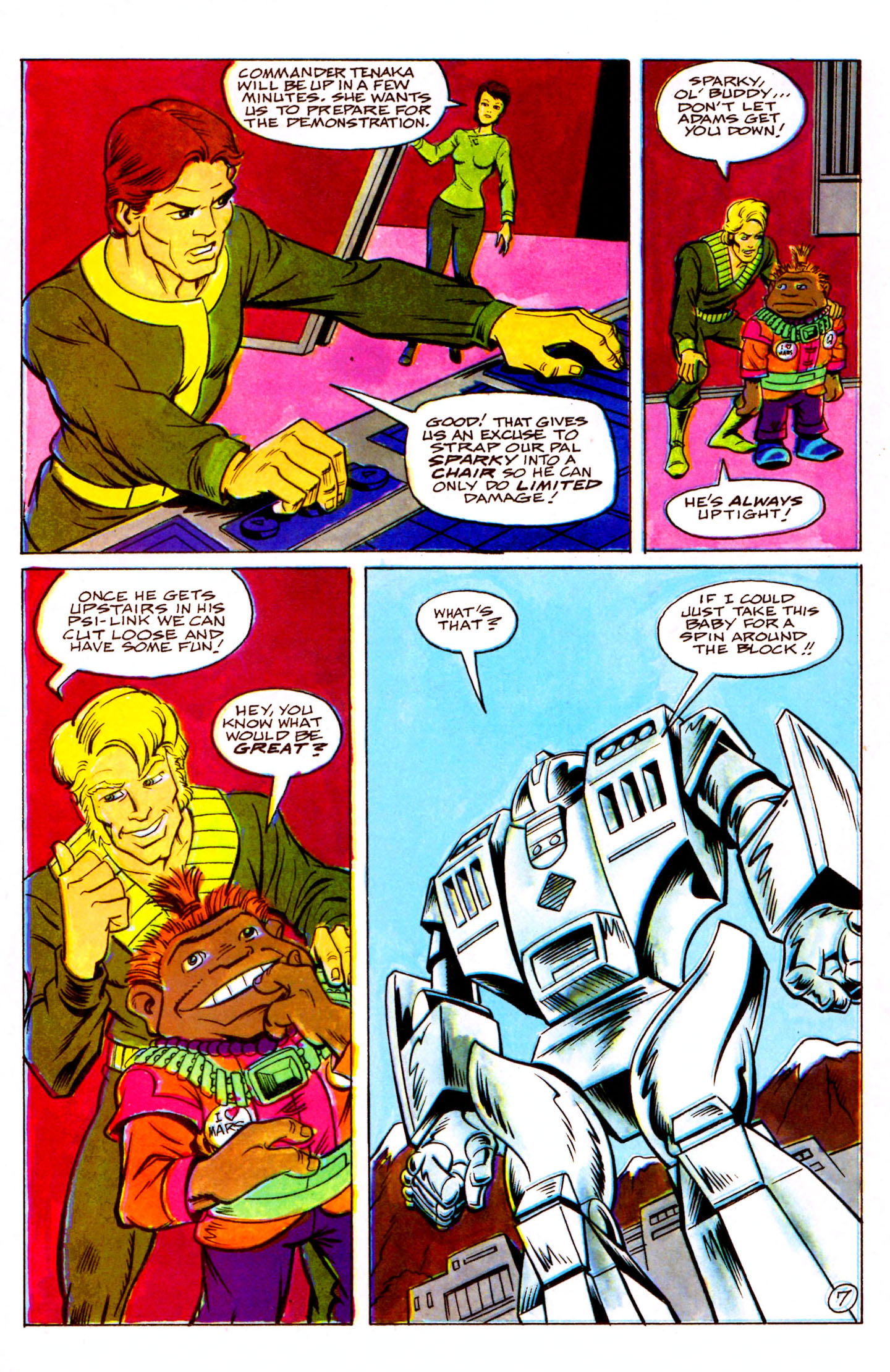 Read online Dai Kamikaze! comic -  Issue #7 - 9