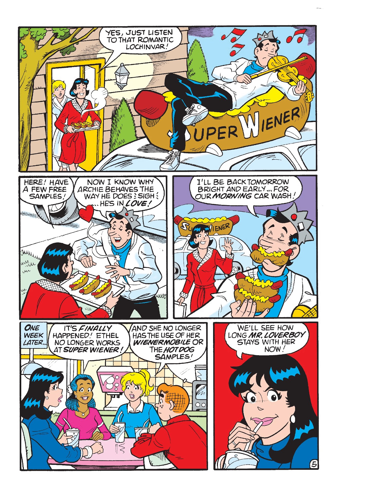 Read online Archie's Funhouse Double Digest comic -  Issue #27 - 150