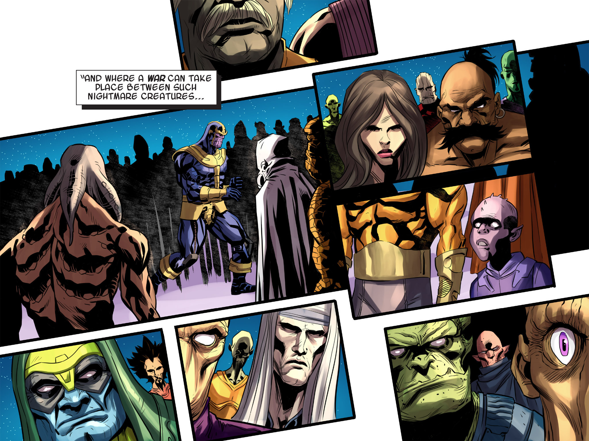 Read online Thanos: A God Up There Listening comic -  Issue # TPB - 300