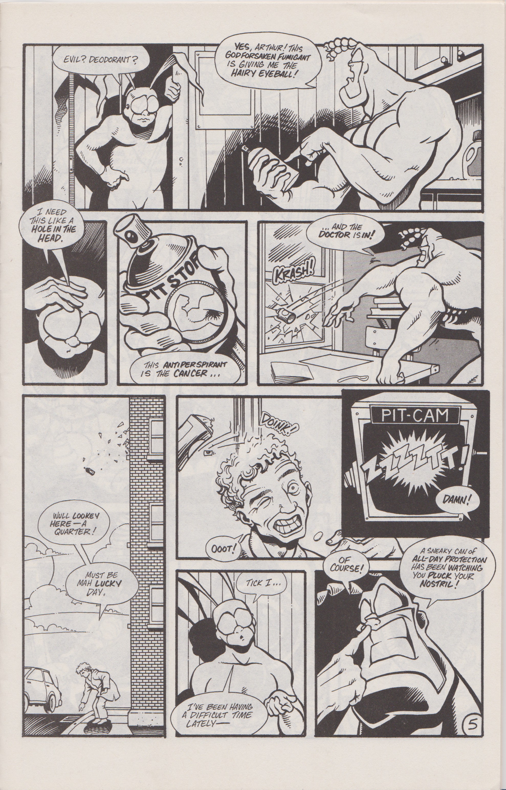 Read online The Tick's Back comic -  Issue # Full - 7