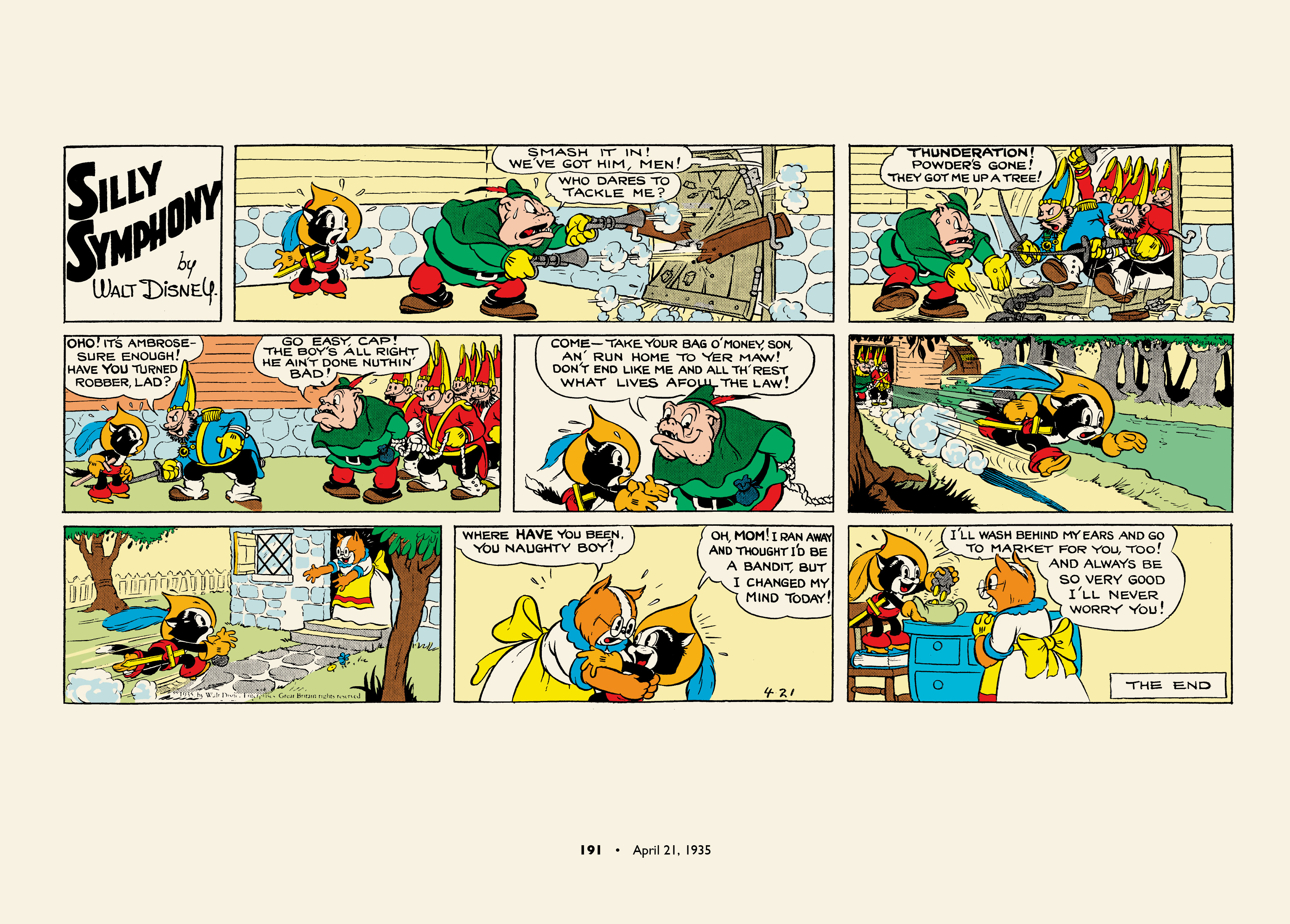 Read online Walt Disney's Silly Symphonies 1932-1935: Starring Bucky Bug and Donald Duck comic -  Issue # TPB (Part 2) - 91