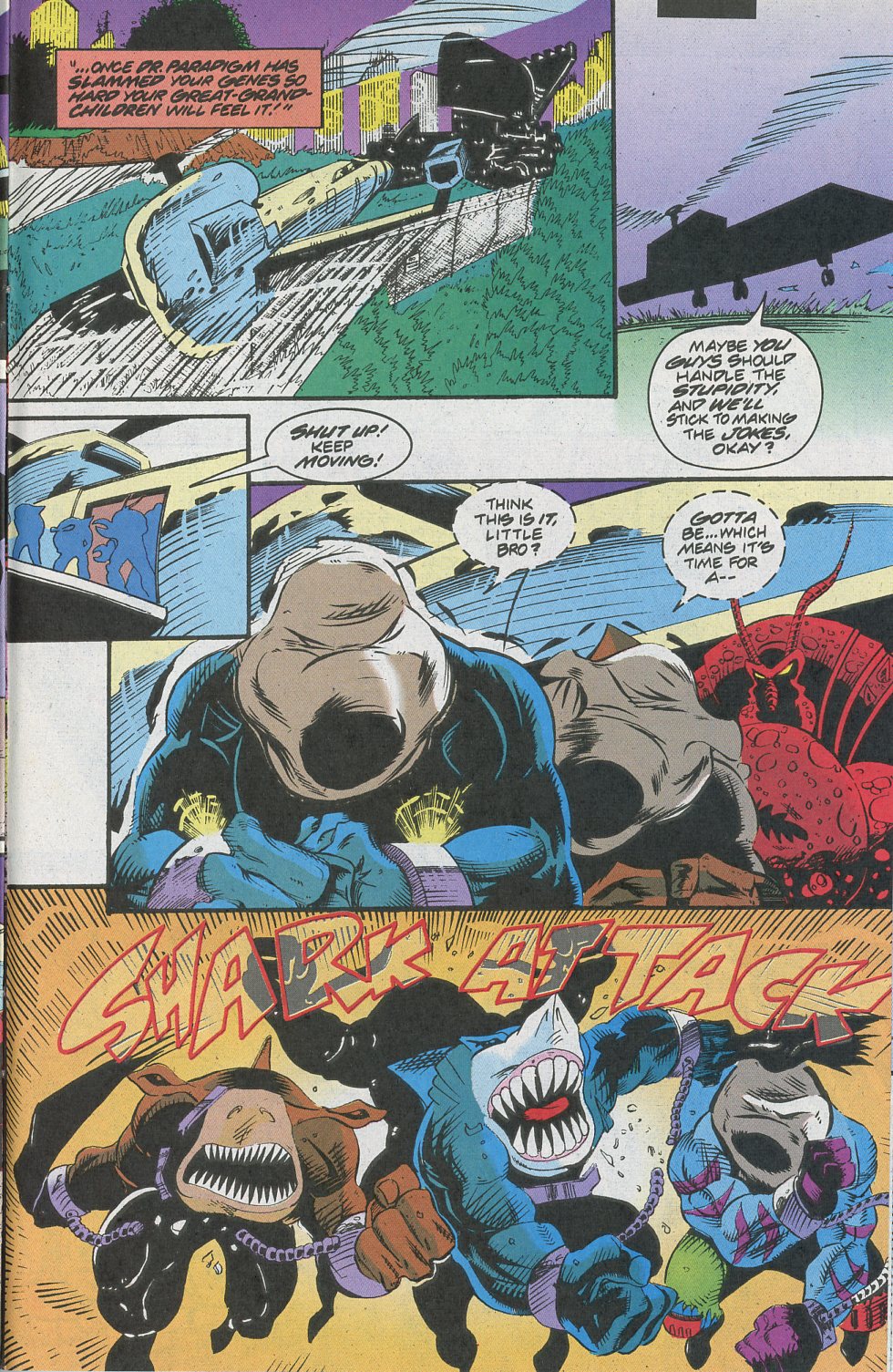 Read online Street Sharks comic -  Issue #2 - 25