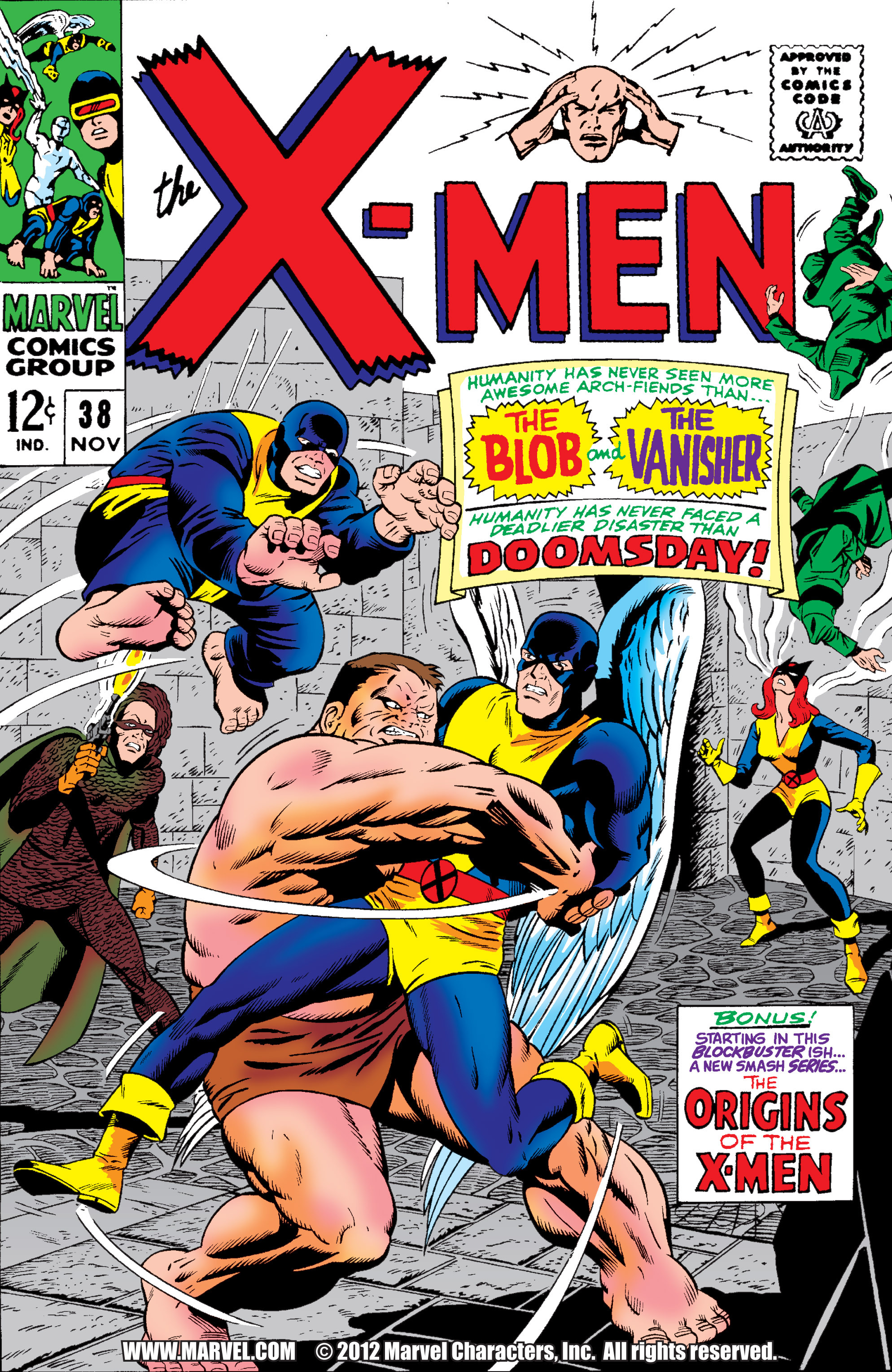 Read online Uncanny X-Men (1963) comic -  Issue #38 - 1