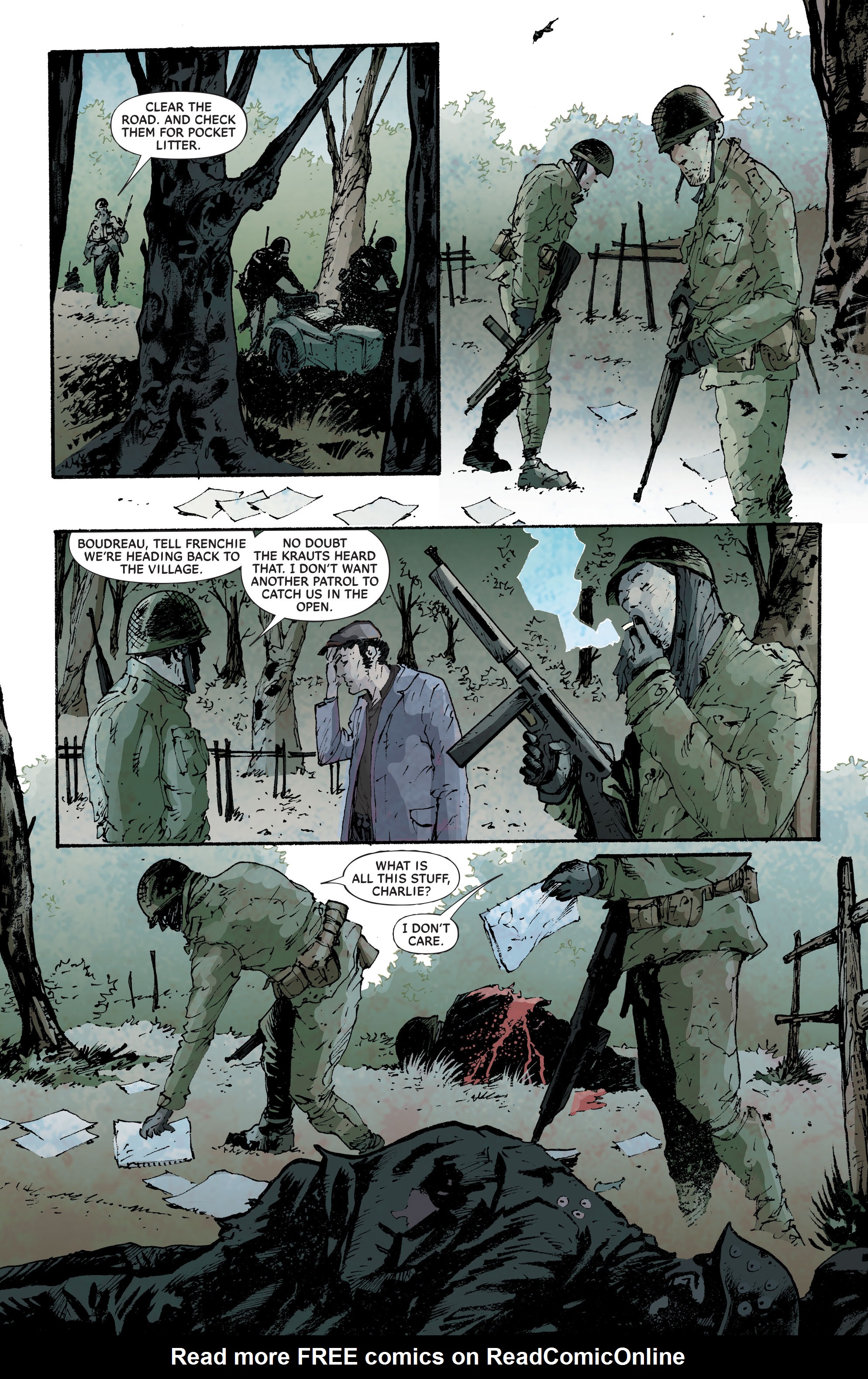 Read online Six Days: The Incredible Story of D-Day's Lost Chapter comic -  Issue # TPB - 51