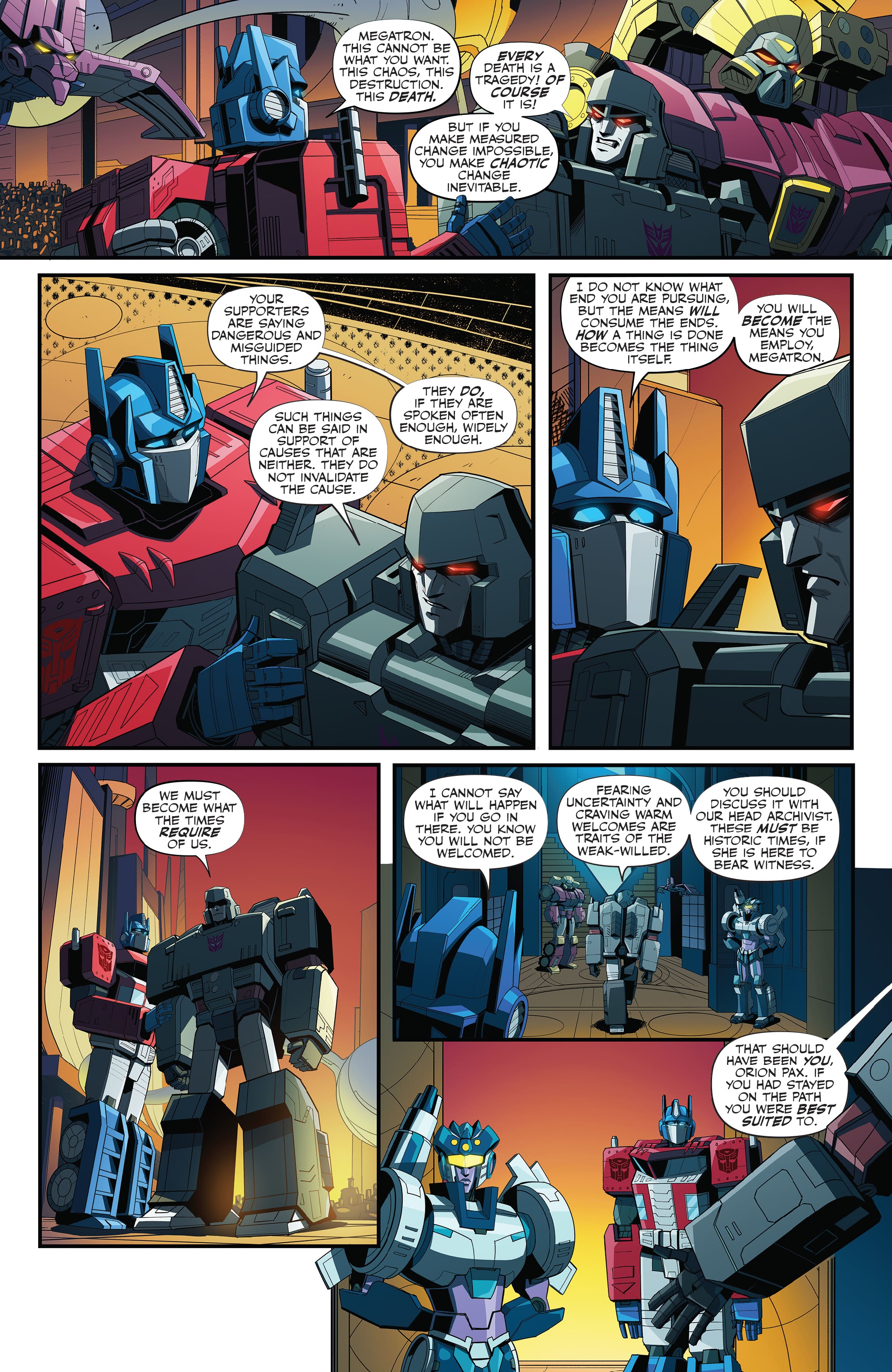 Read online Transformers (2019) comic -  Issue #23 - 9