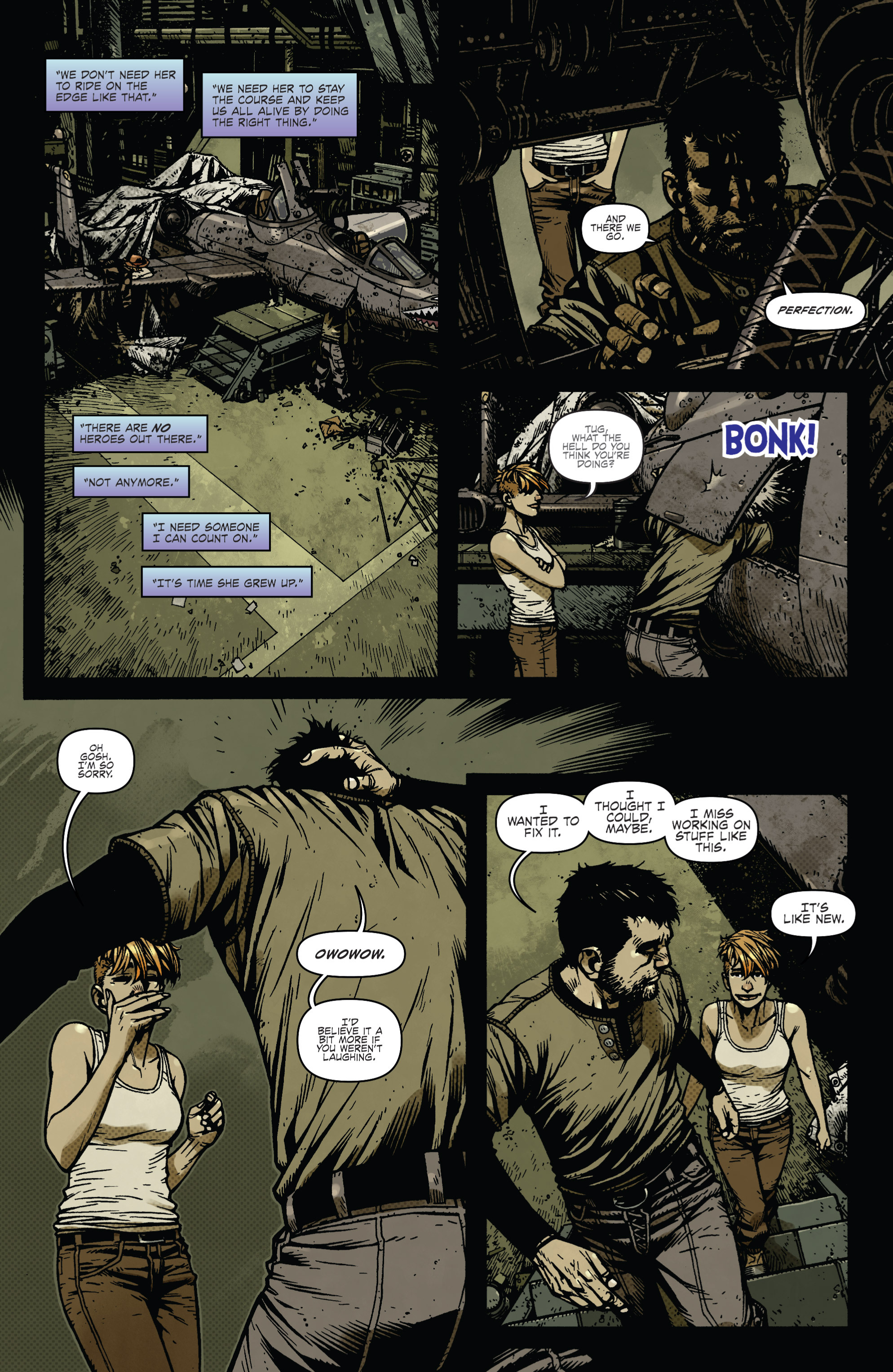 Read online Wild Blue Yonder comic -  Issue #4 - 8